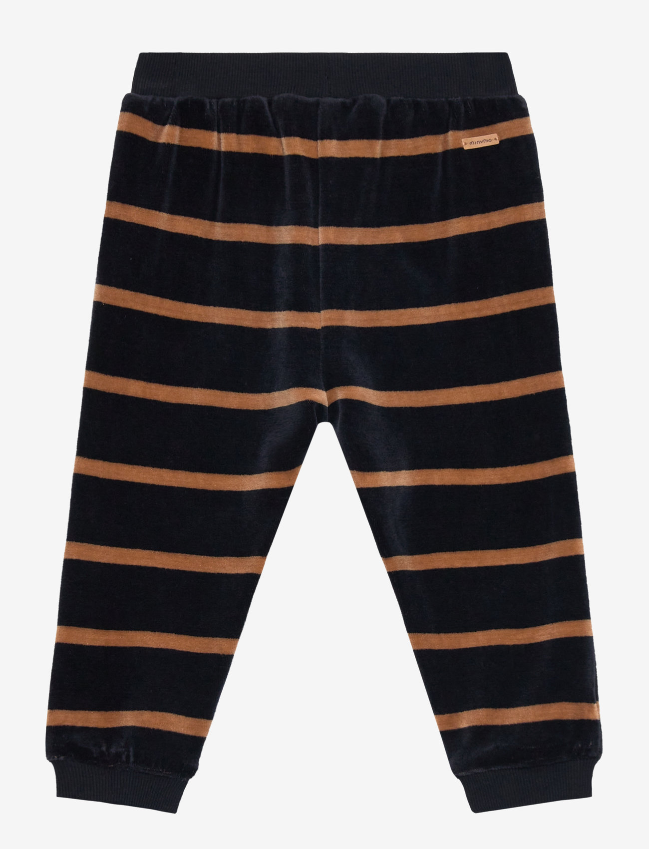 Minymo - Pants Y/D Velour - sweatpants - dark navy - 1