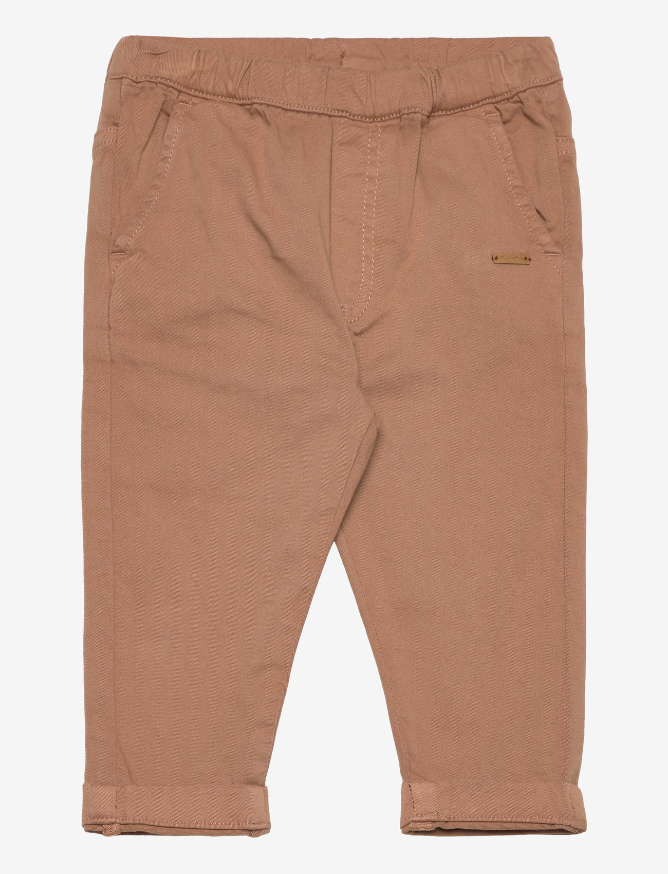 Minymo - Pants Twill - tiger's eye - 0