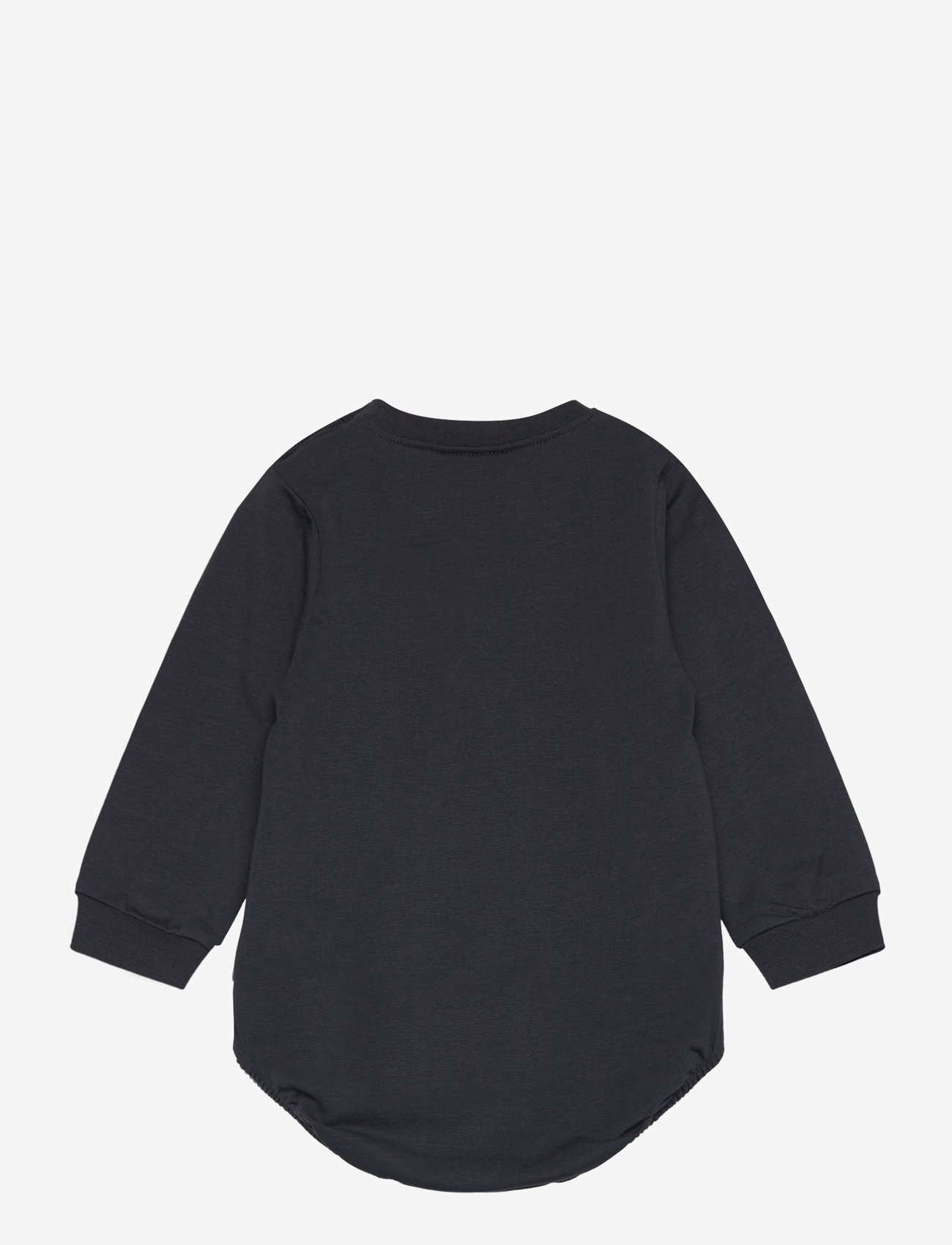 Minymo - Body LS Sweat - long-sleeved bodies - dark navy - 1