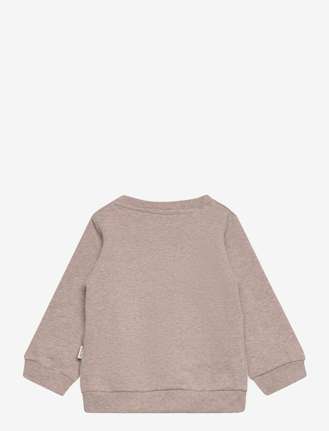 Minymo - Sweatshirt LS - brown melange - 1