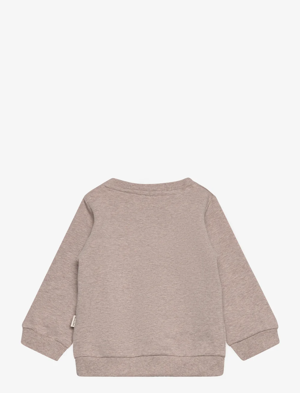 Minymo - Sweatshirt LS - dressipluusid - brown melange - 1