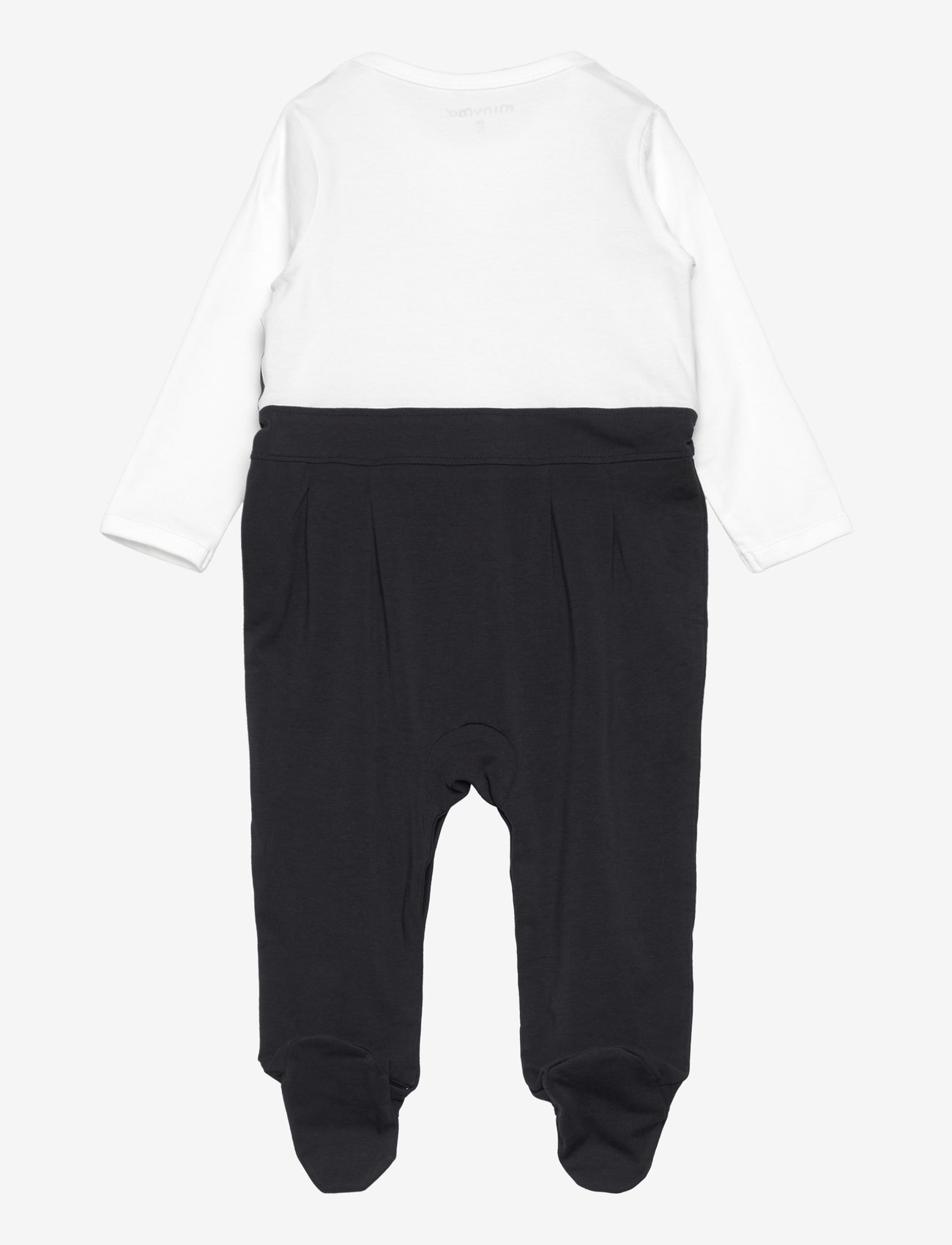 Minymo - Suit LS - long-sleeved - dark brown melange - 1