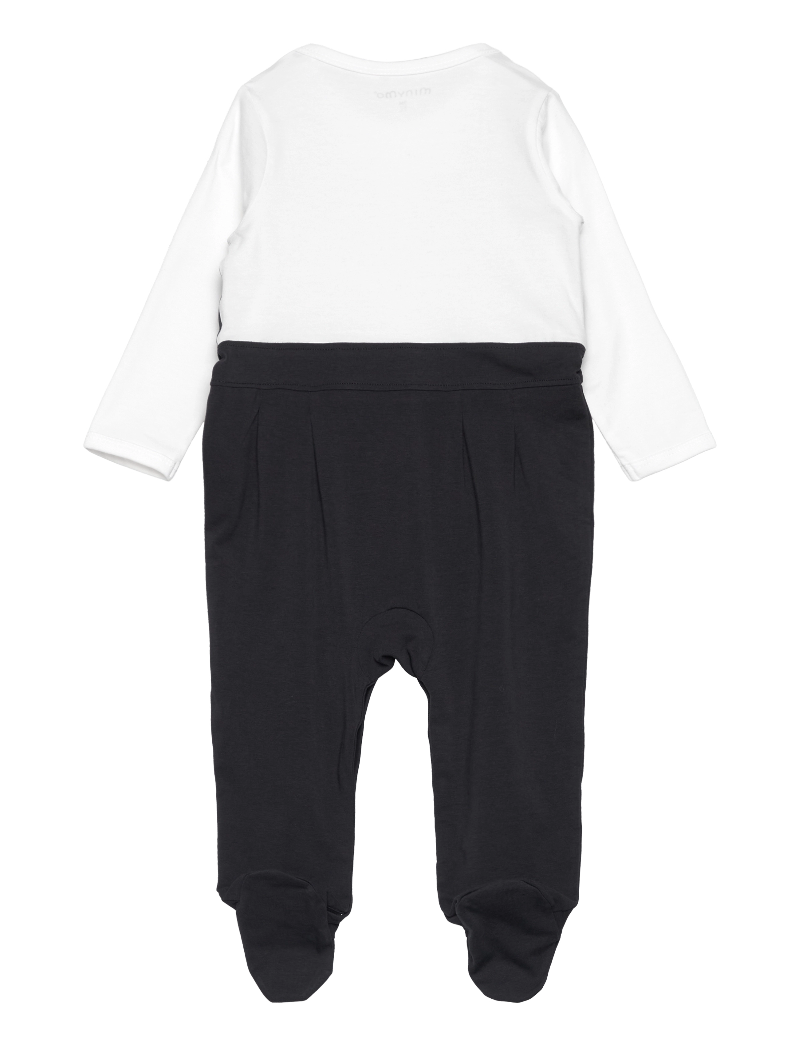 Minymo - Suit LS - dark brown melange - 1