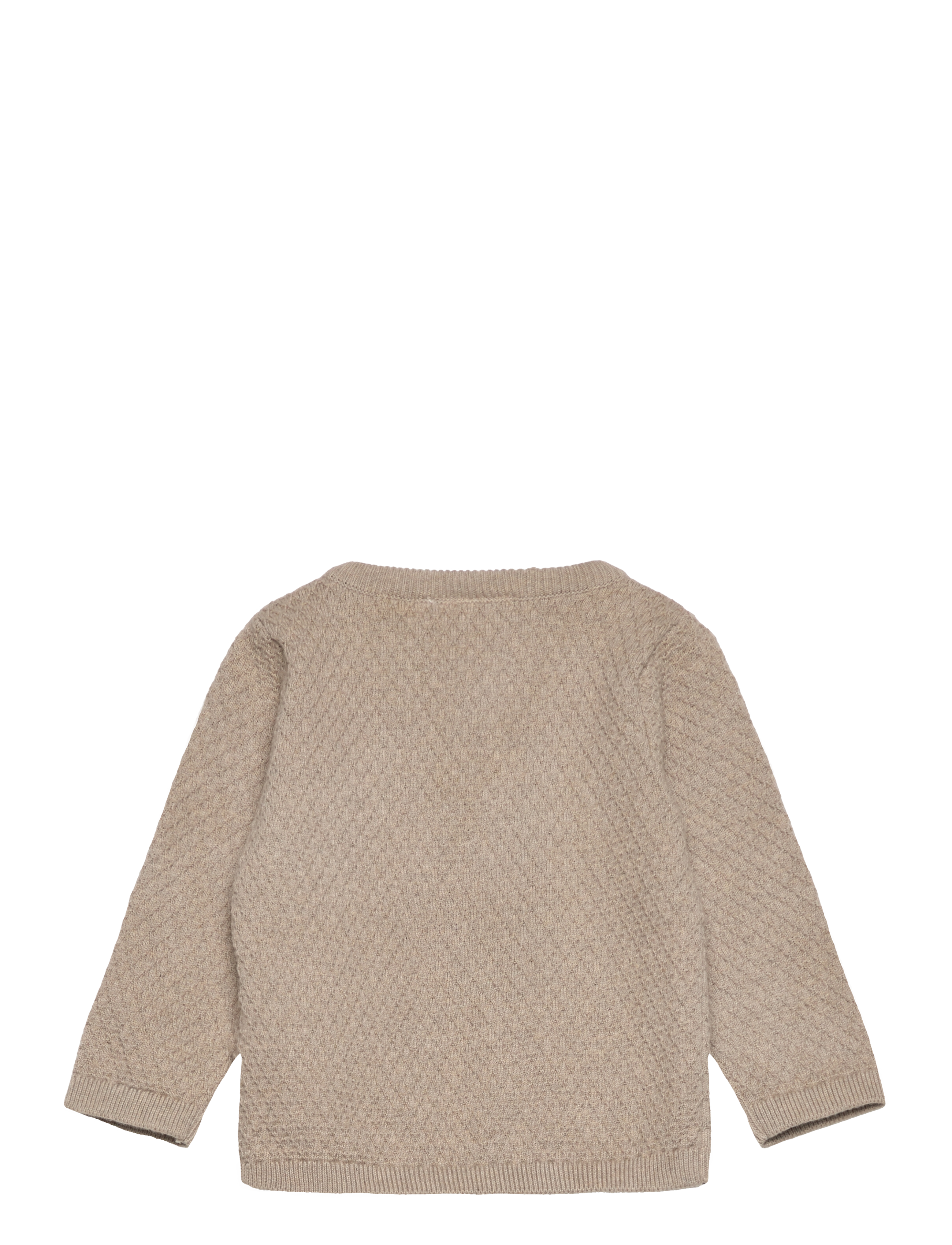 Minymo - Pullover Knit - brown melange - 1