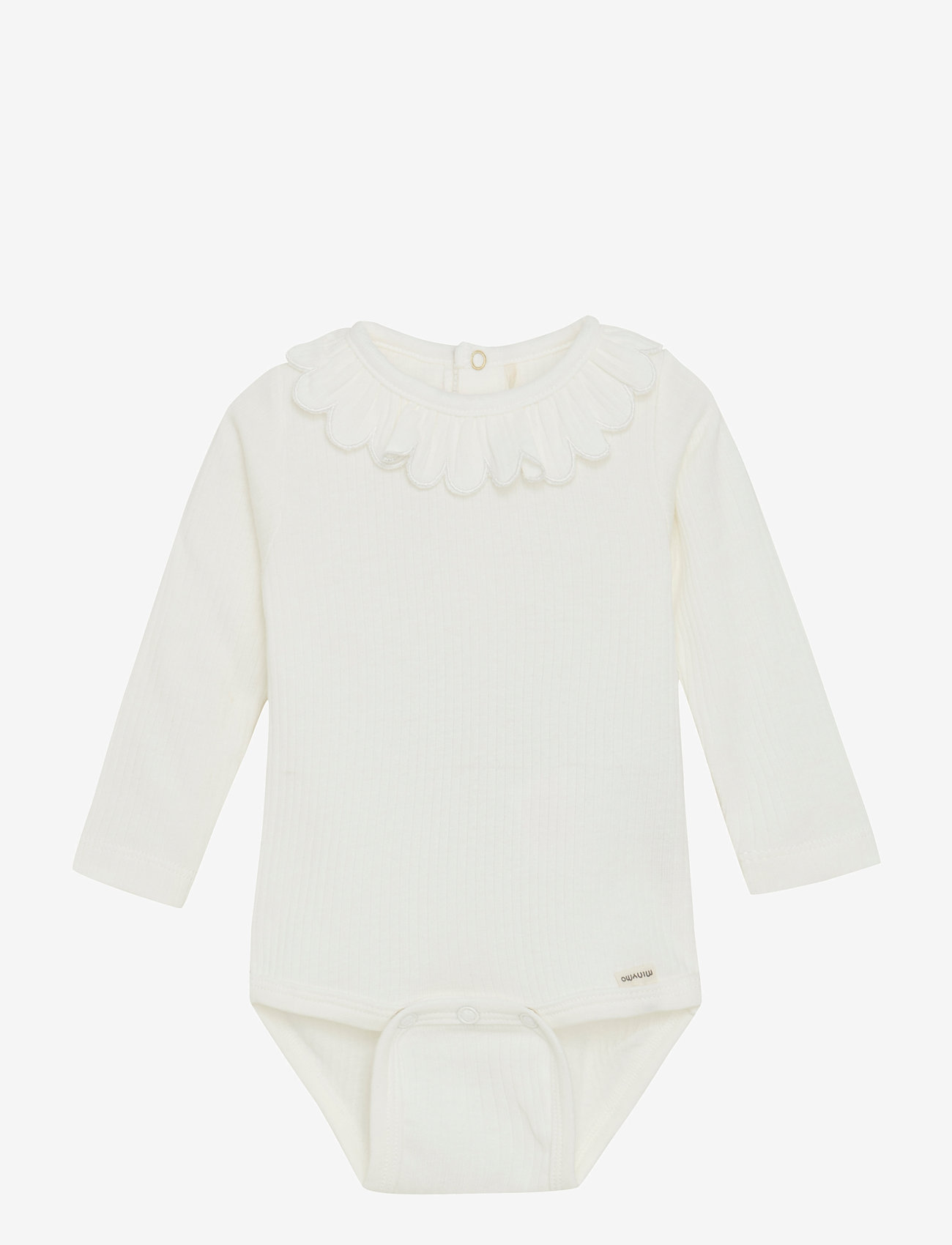 Minymo - Body LS Rib - kingitused alla 30€ - marshmallow white - 0