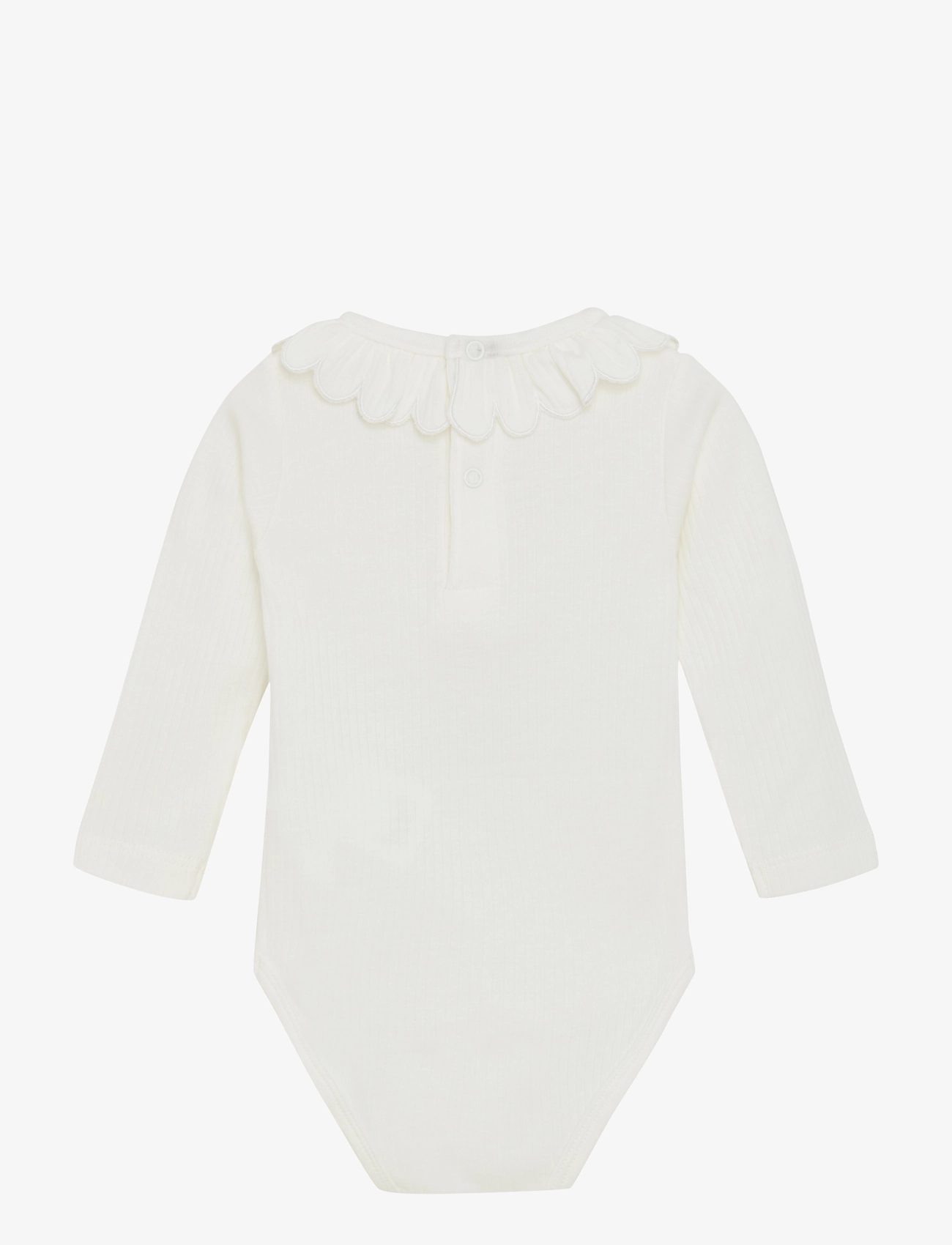 Minymo - Body LS Rib - marshmallow white - 1