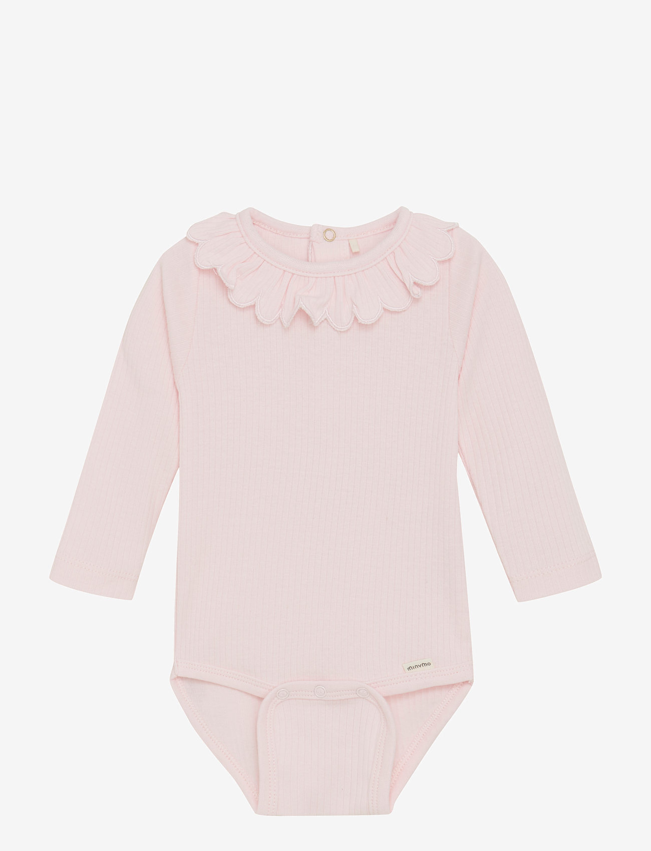 Minymo - Body LS Rib - pink dogwood - 0