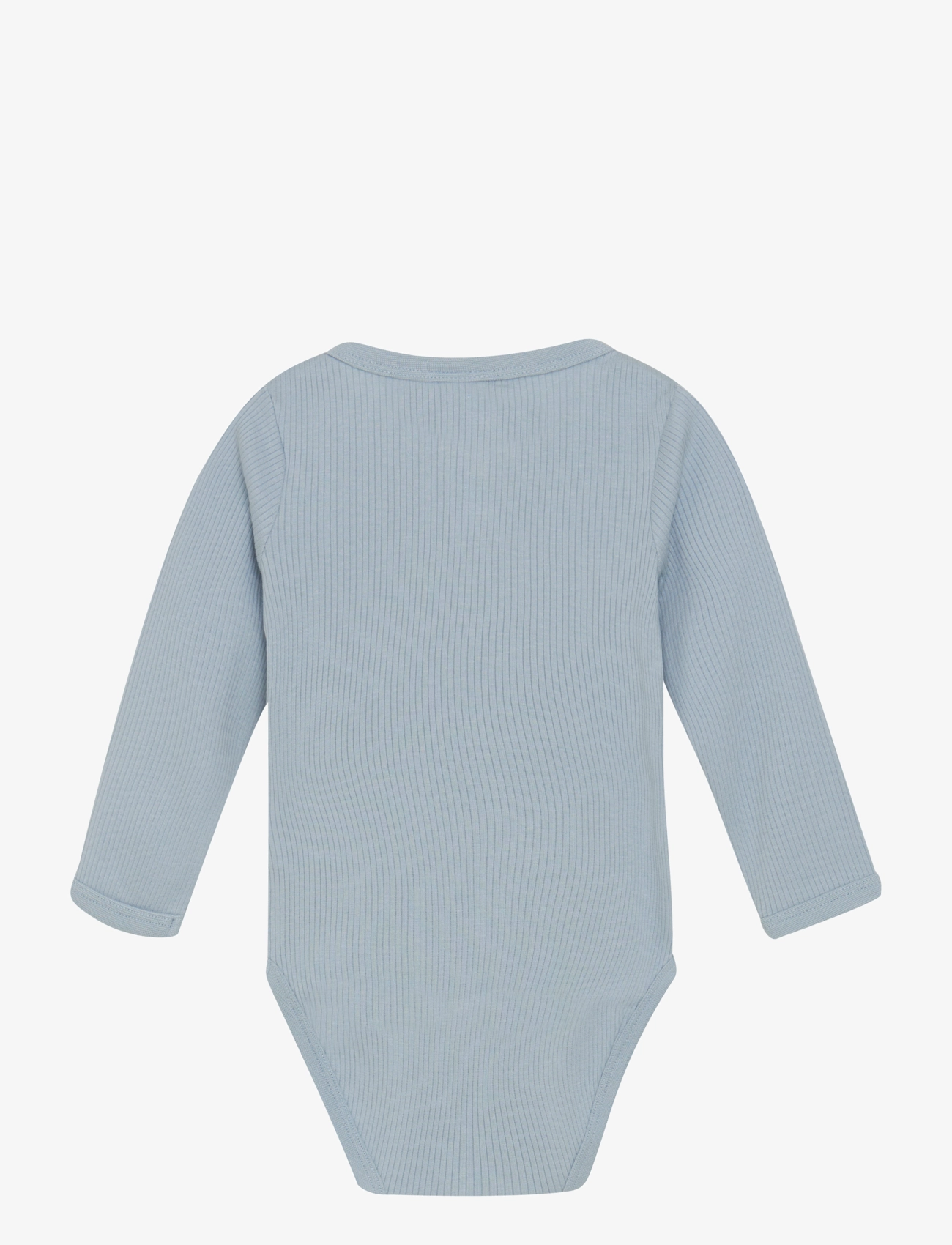 Minymo - Body LS Rib - blue fog - 1