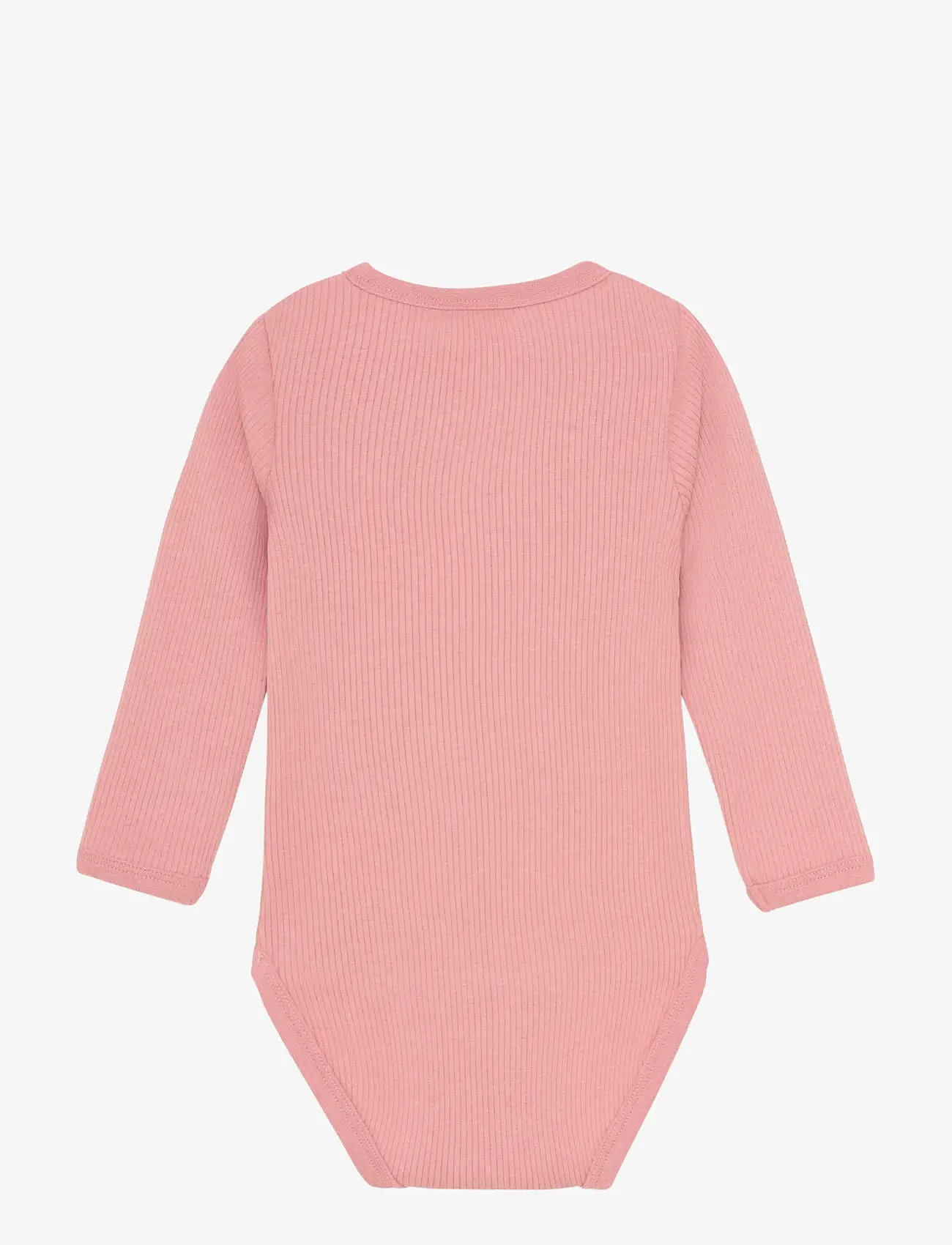 Minymo - Body LS Rib - langærmede bodyer - rosette - 1