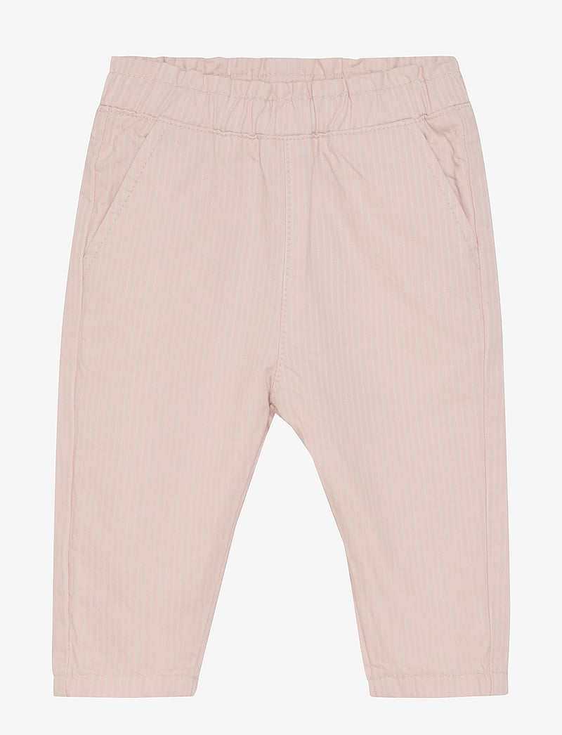 Minymo - Pants Twill Y/D - babybyxor - pink dogwood - 0