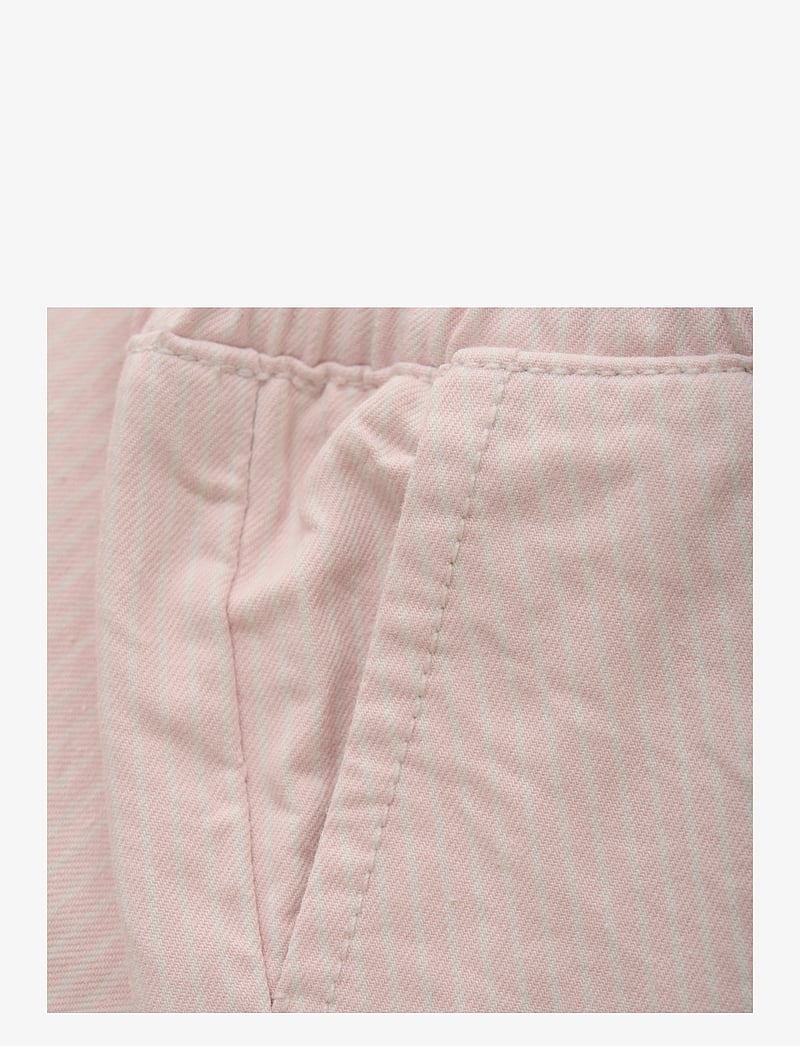 Minymo - Pants Twill Y/D - babybyxor - pink dogwood - 2