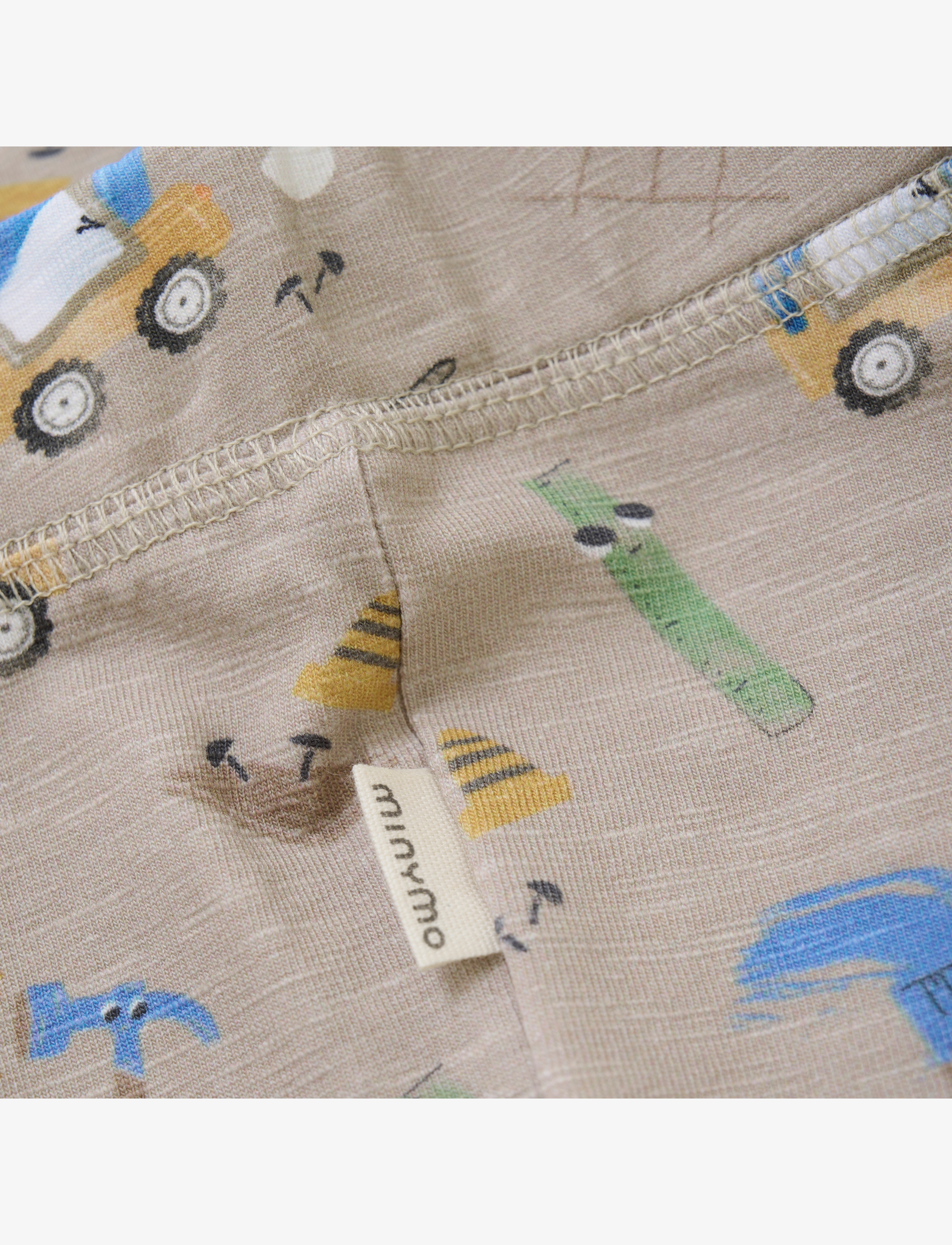Minymo - Pants AOP - joggingbroek - pure cashmere - 2