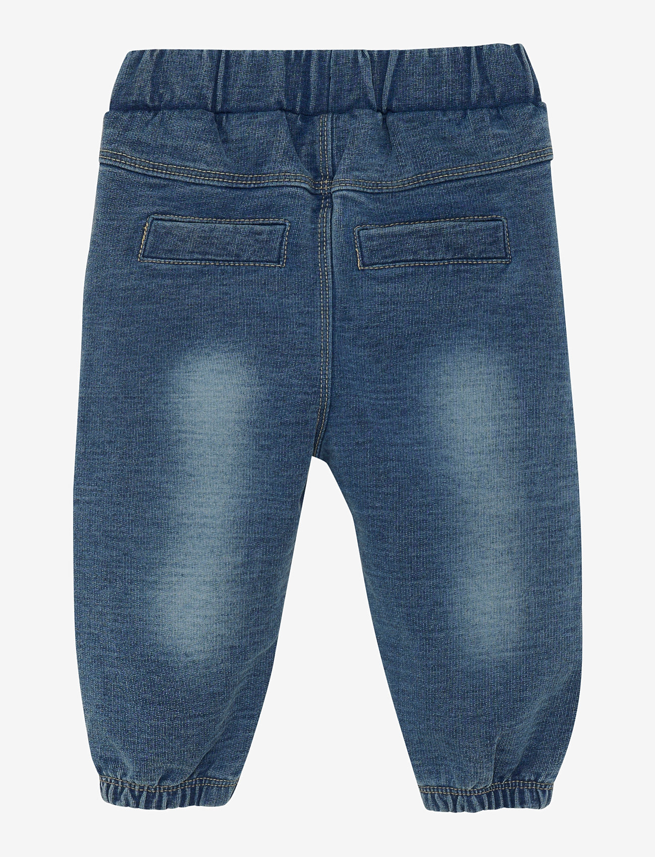 Minymo - Pants Sweat Denim - dressipüksid - blue nights - 1