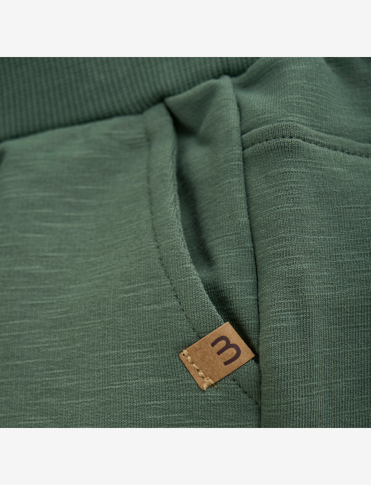 Minymo - Pants Sweat - sweatpants - duck green - 2