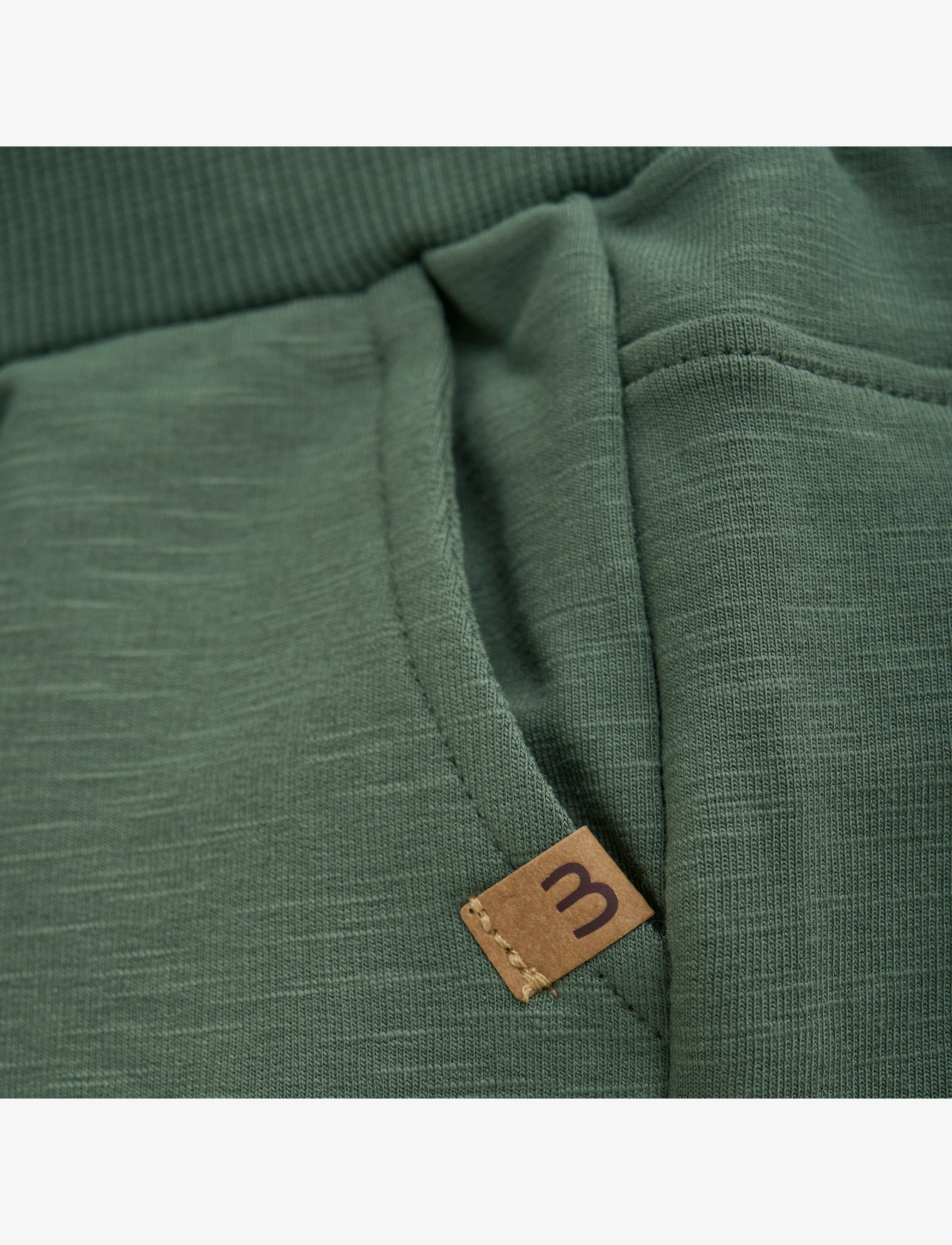 Minymo - Pants Sweat - duck green - 2