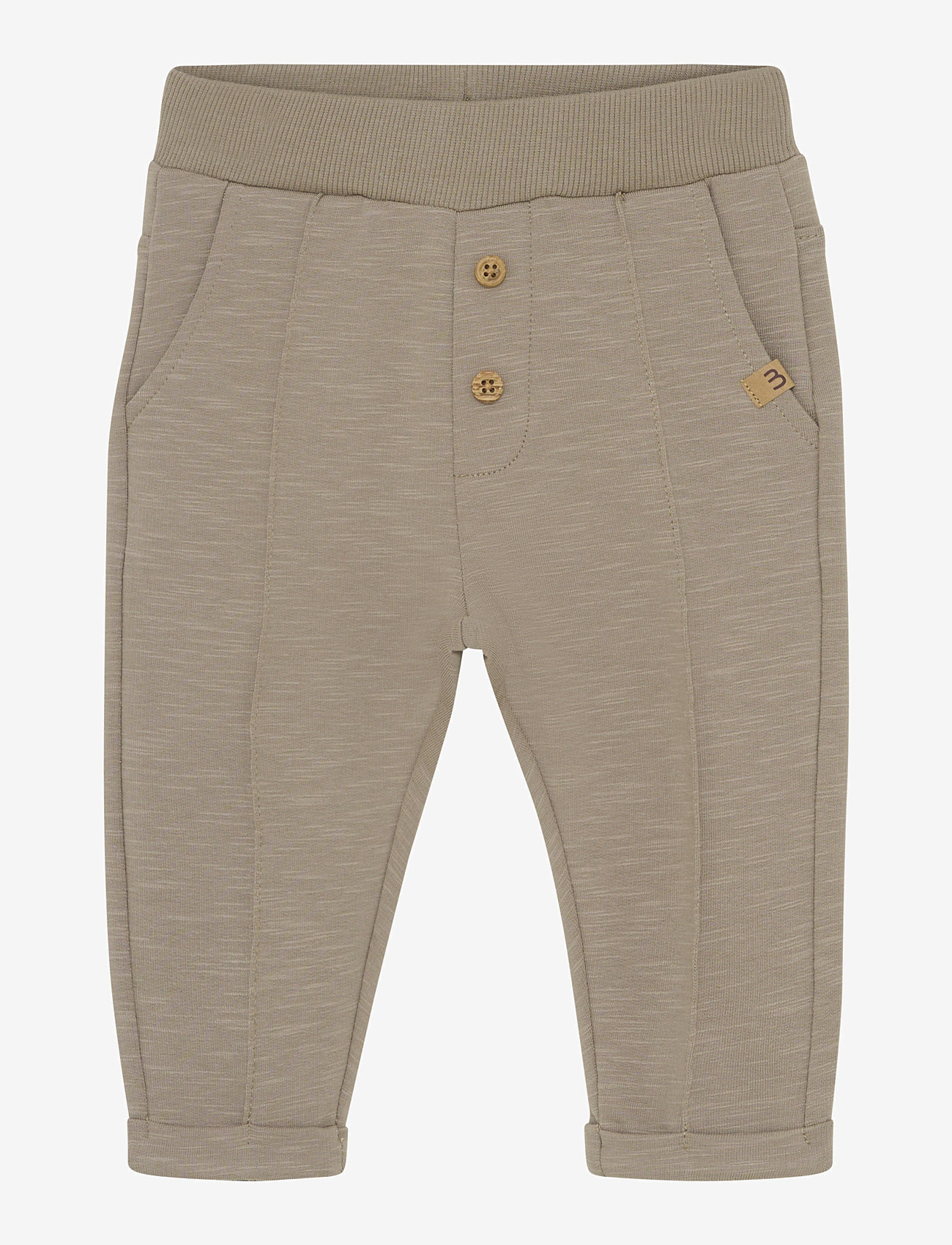 Minymo - Pants Sweat - timber wolf - 0
