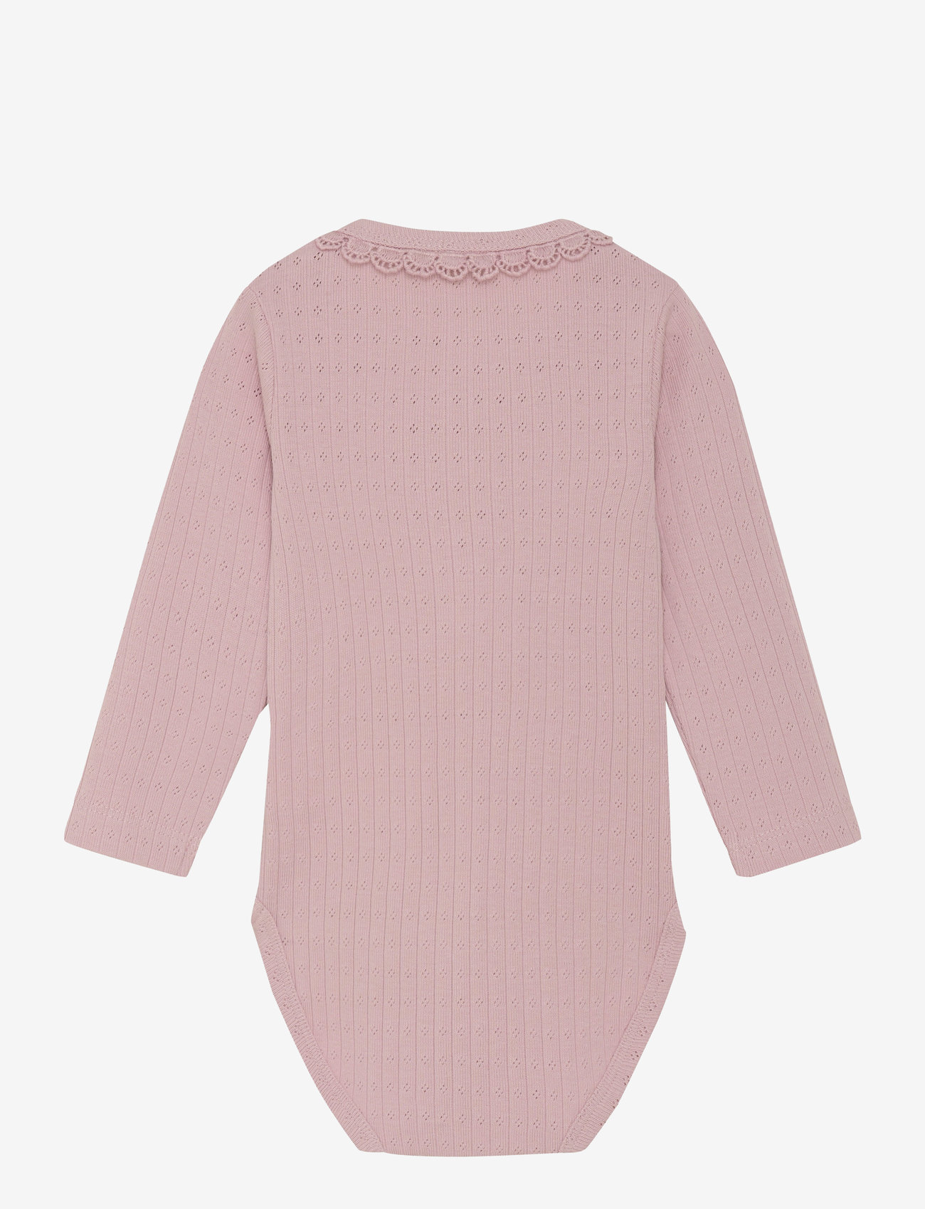Minymo - Body LS Pointell - pikkade varrukatega bodid - burnished lilac - 1