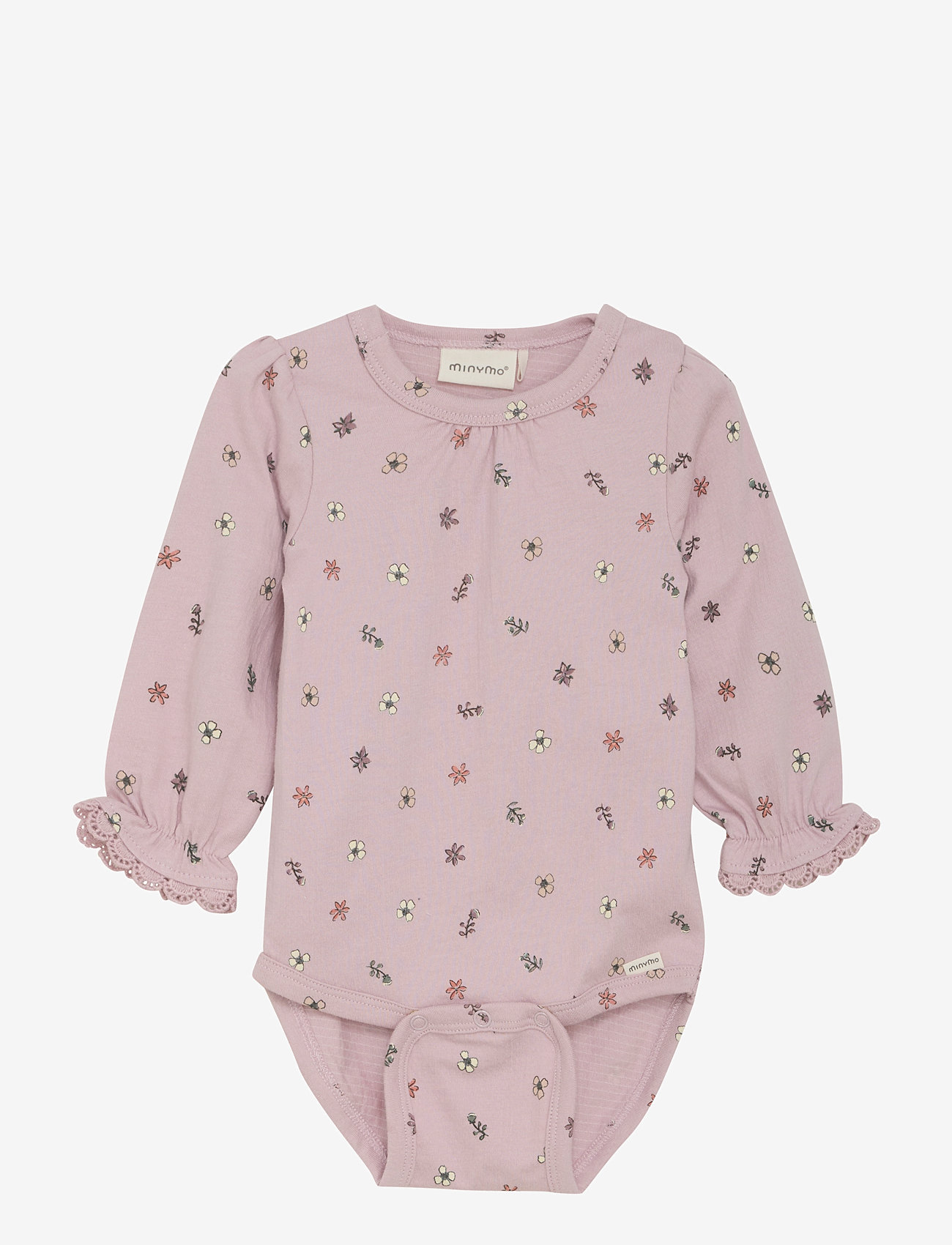 Minymo - Body LS AOP - burnished lilac - 0