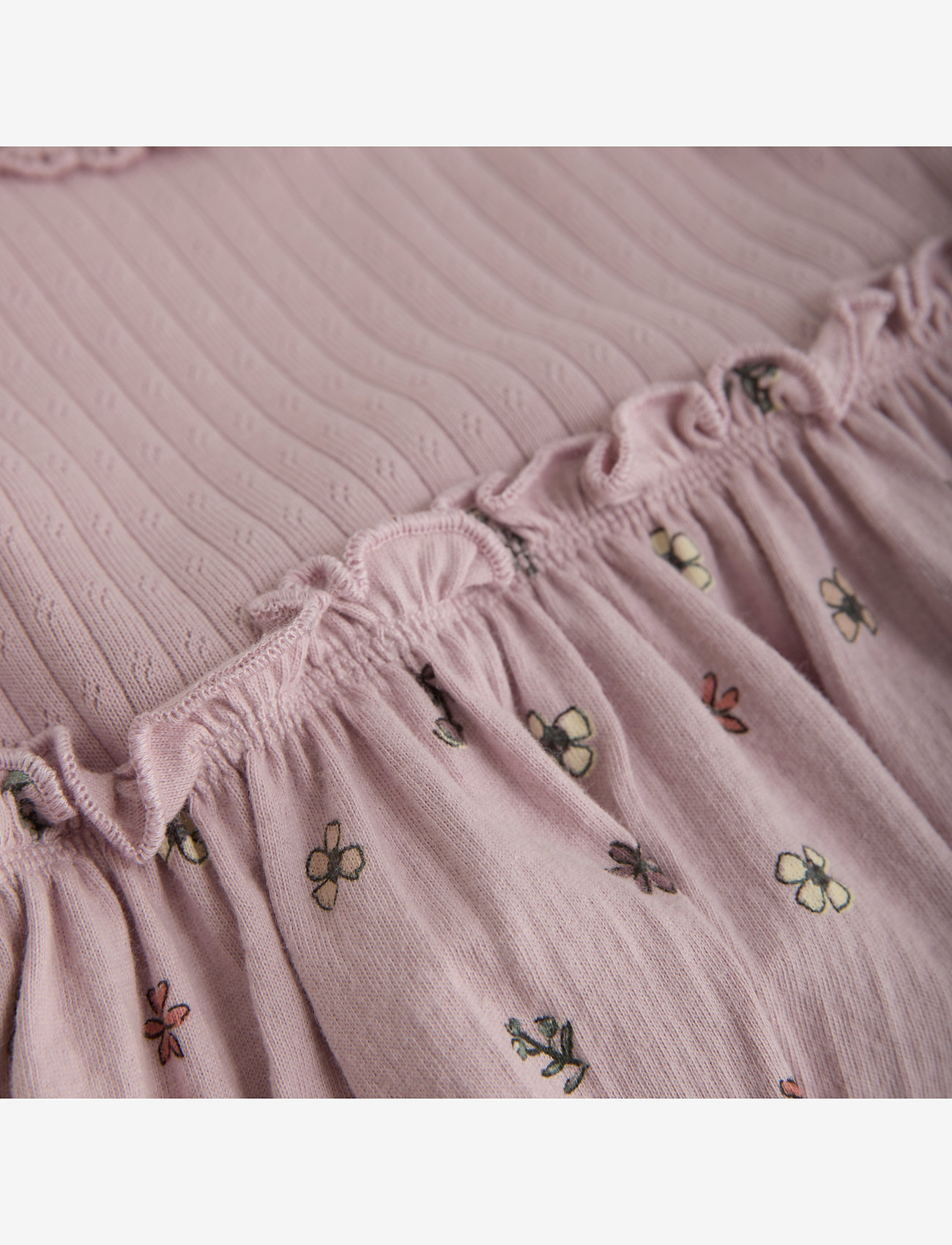 Minymo - Dress LS AOP - burnished lilac - 2