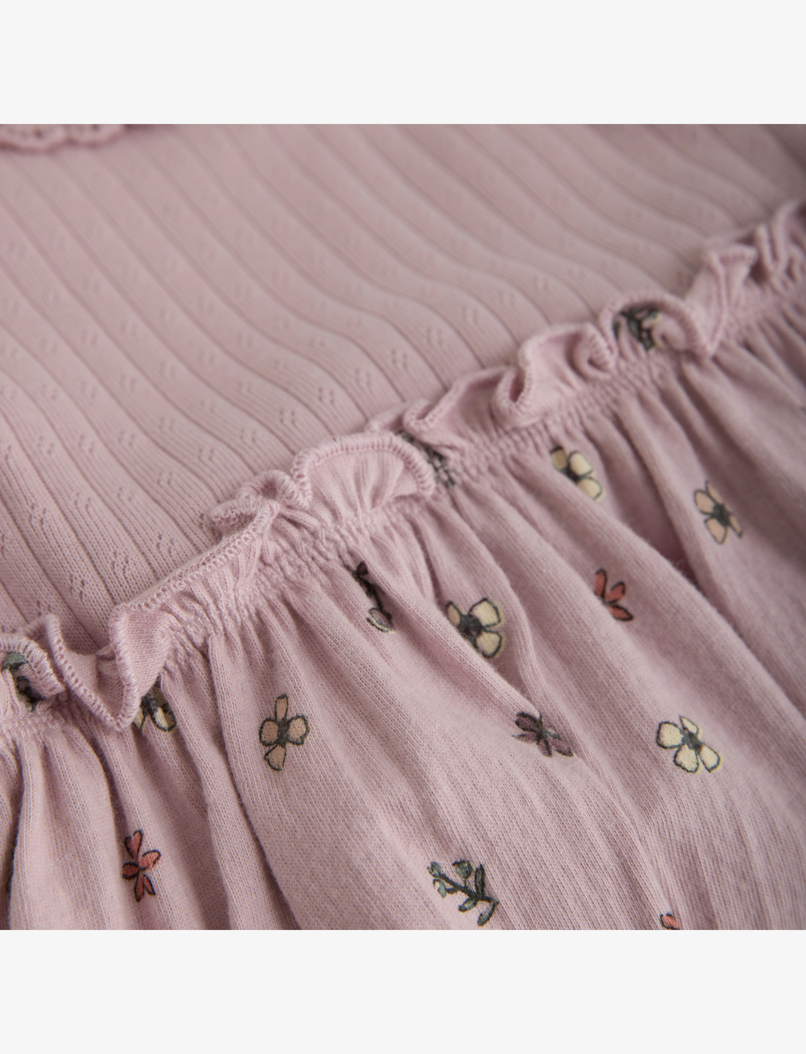 Minymo - Dress LS AOP - burnished lilac - 2