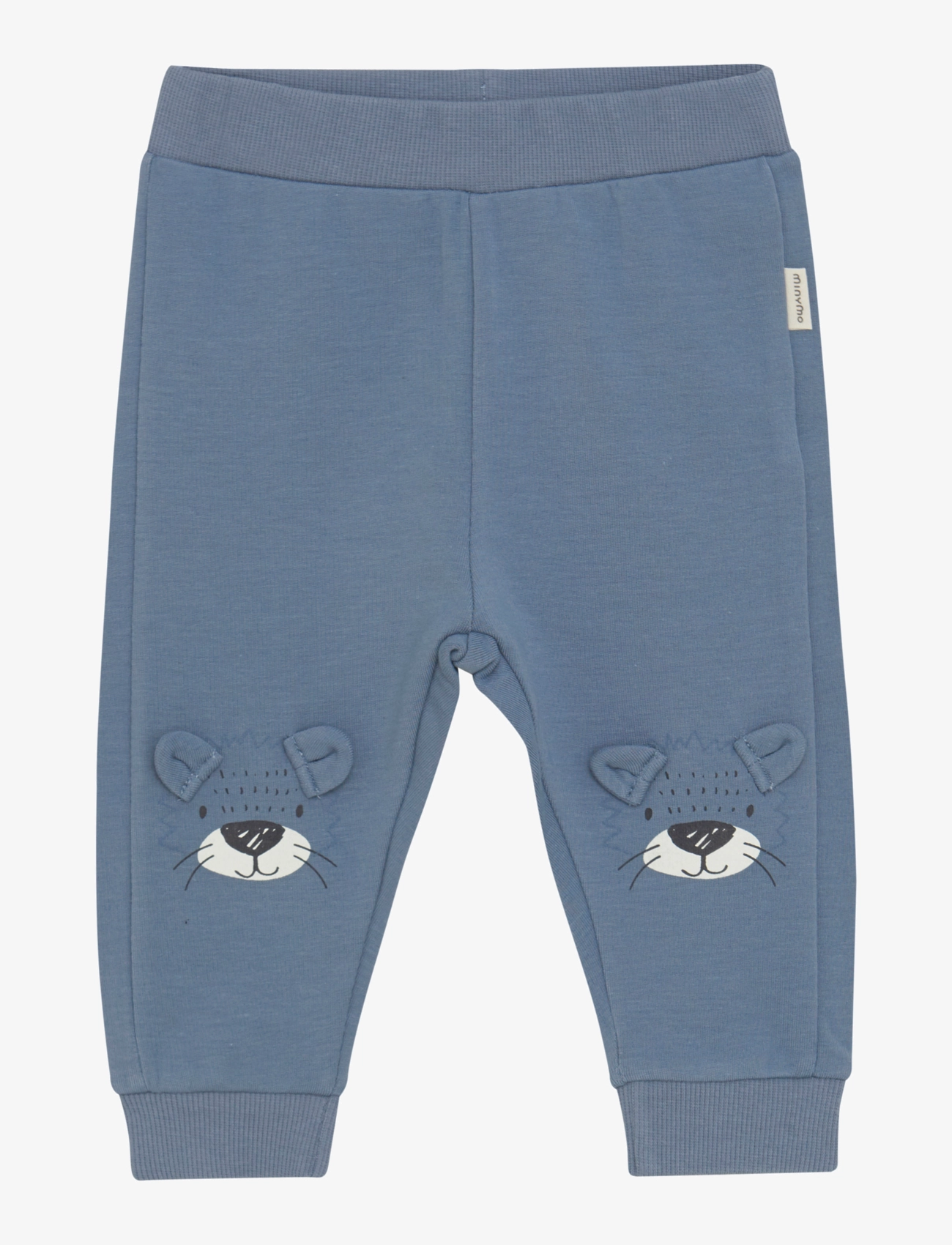 Minymo - Pants Sweat - sweatpants - flint stone - 1