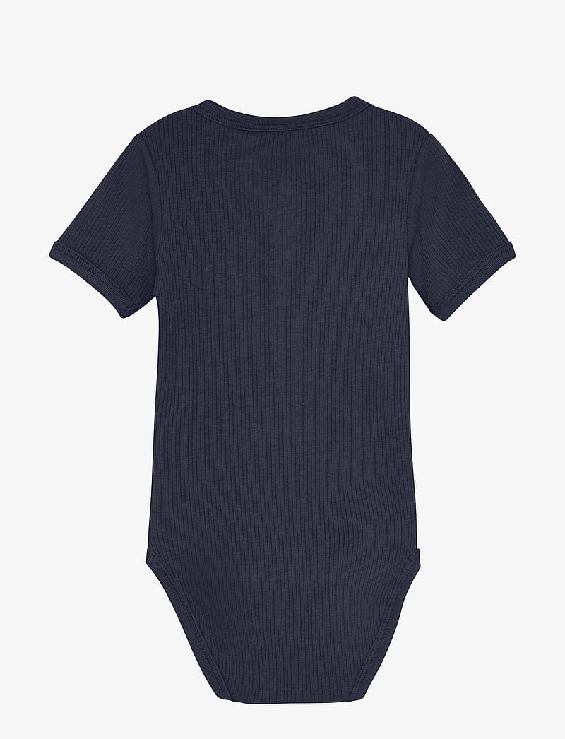 Minymo - Body SS Rib - kurzärmelige bodys - blue nights - 1