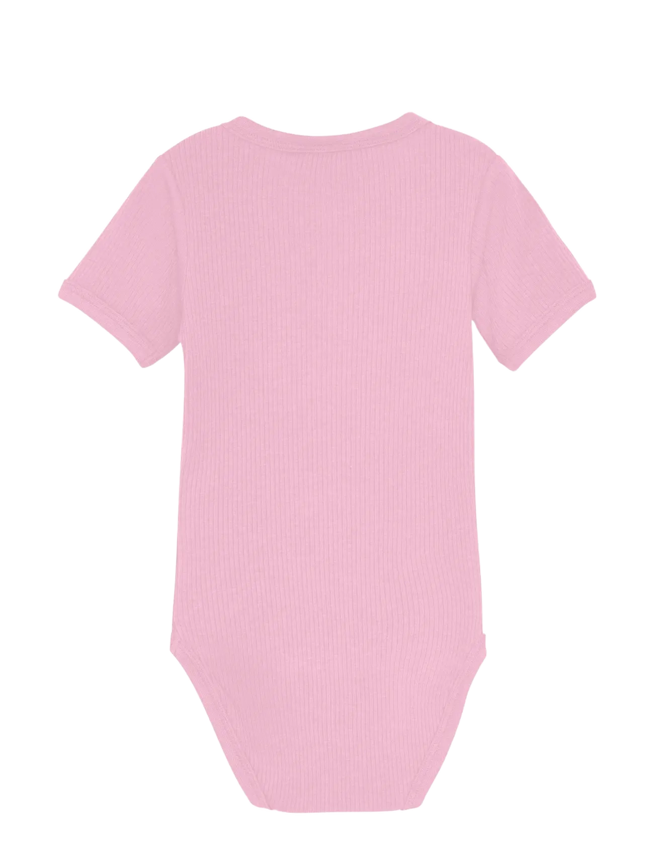 Minymo - Body SS Rib - kortärmade bodies - light rose - 1