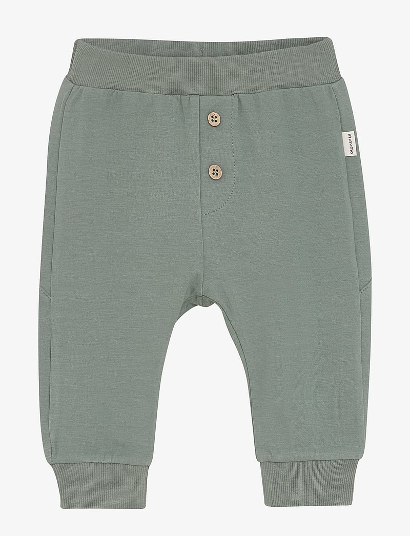 Minymo - Pants Sweat - sweatpants - sea spray - 0