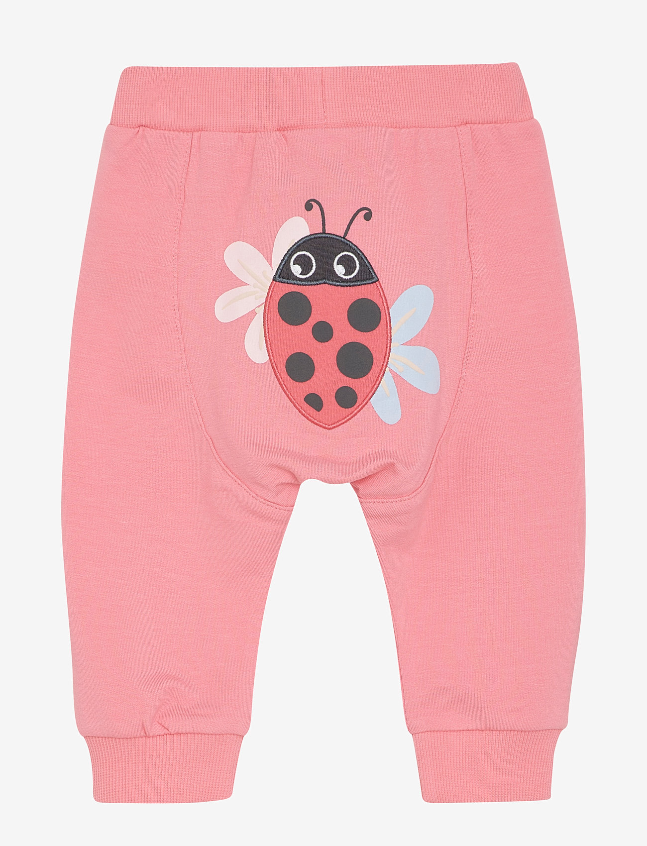 Minymo - Pants Sweat - sweatpants - strawberry pink - 1