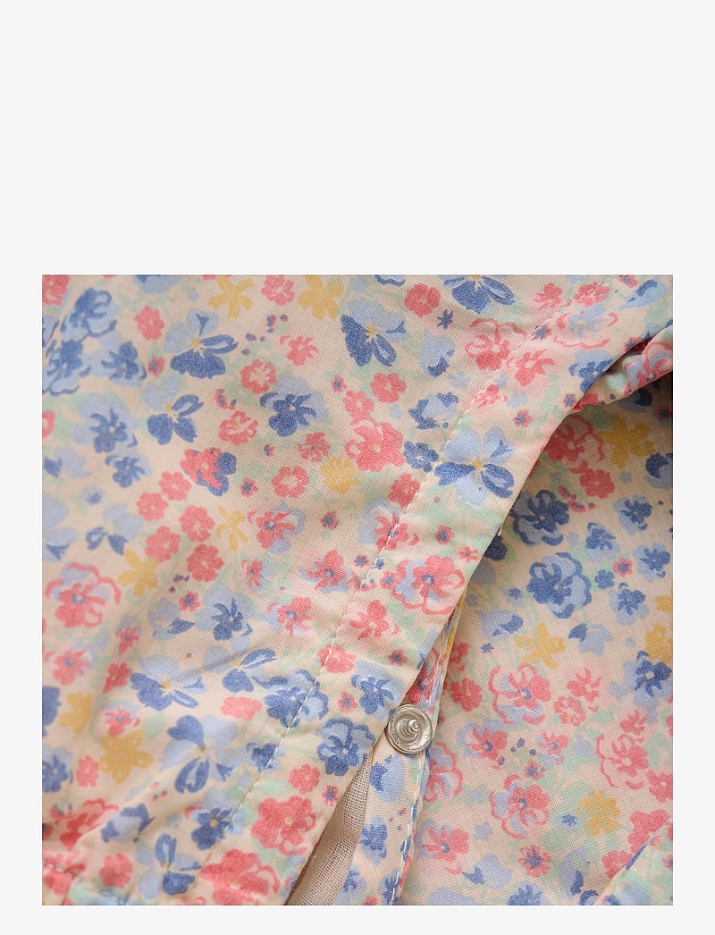 Minymo - Suit AOP w. Lining - kortærmede heldragter - skyway - 2