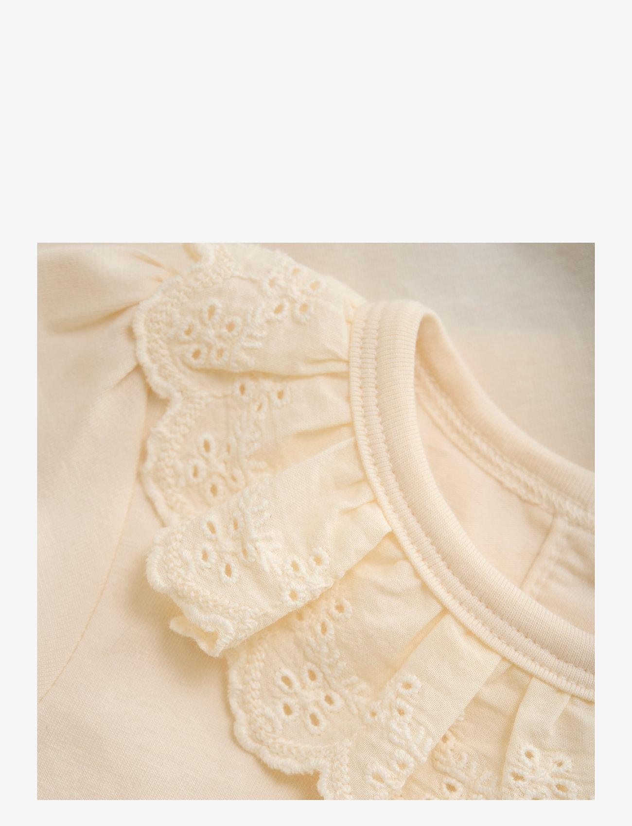 Minymo - Body SS - white swan - 2