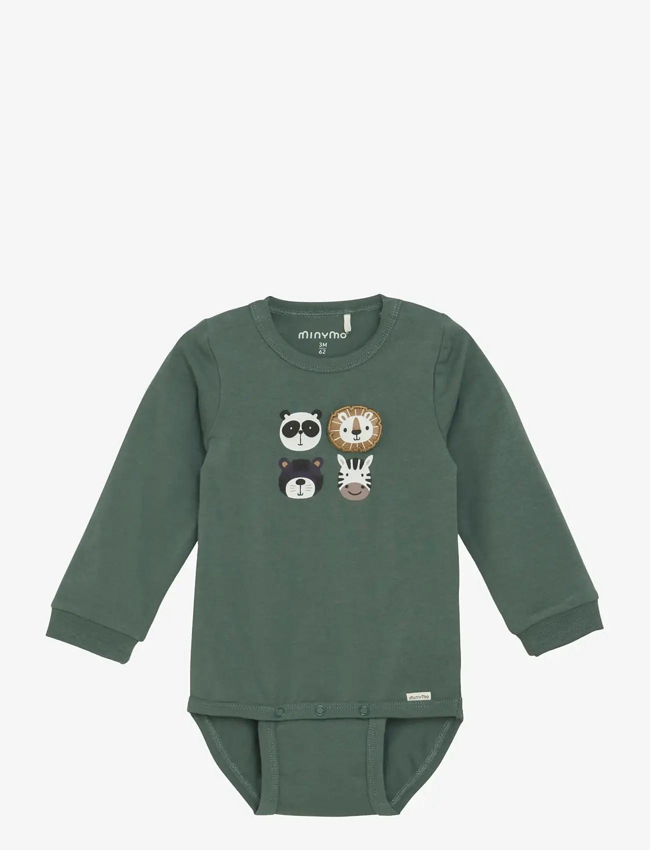 Minymo - Body LS - laveste priser - dark forest - 0