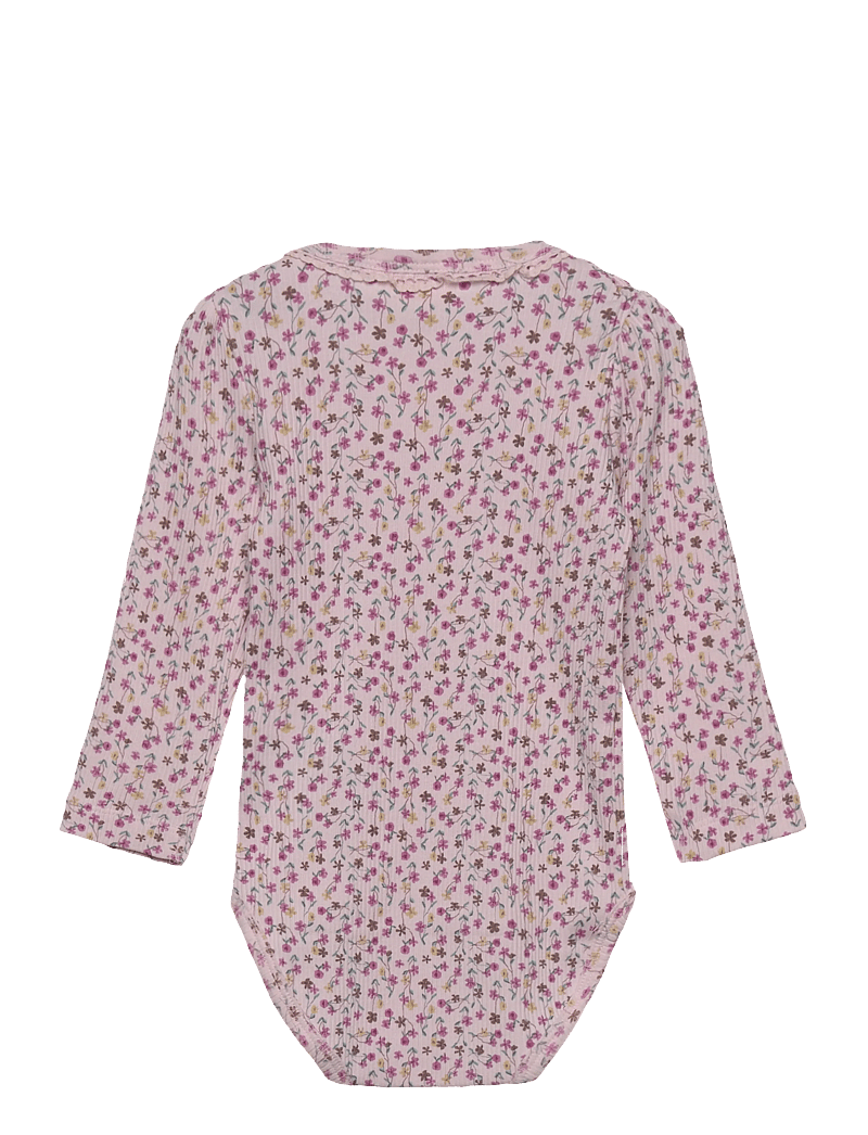 Minymo - Body LS AOP Rib - langærmede bodyer - tender touch - 1