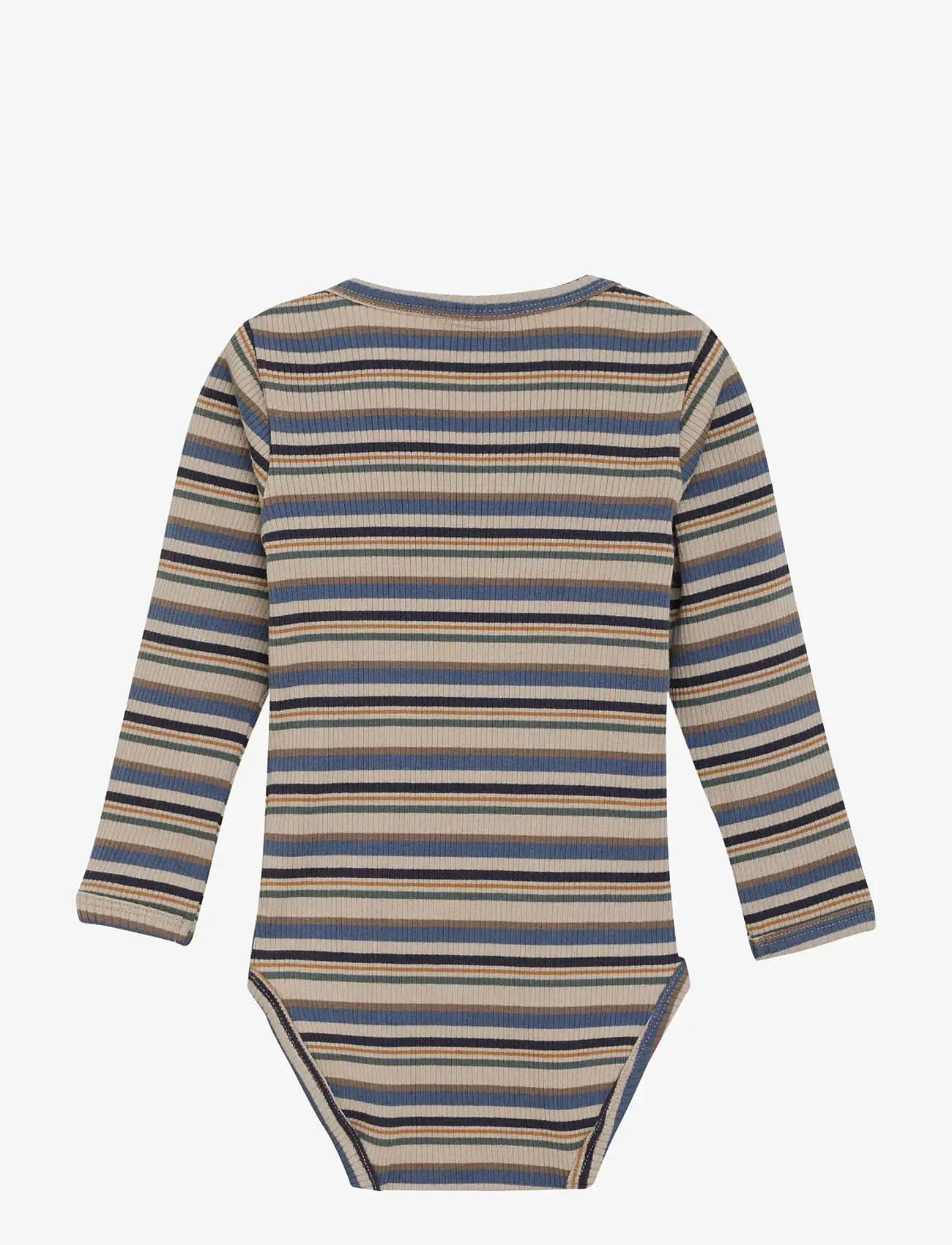 Minymo - Body LS Y/D Rib - julegaver under 300kr - china blue - 1