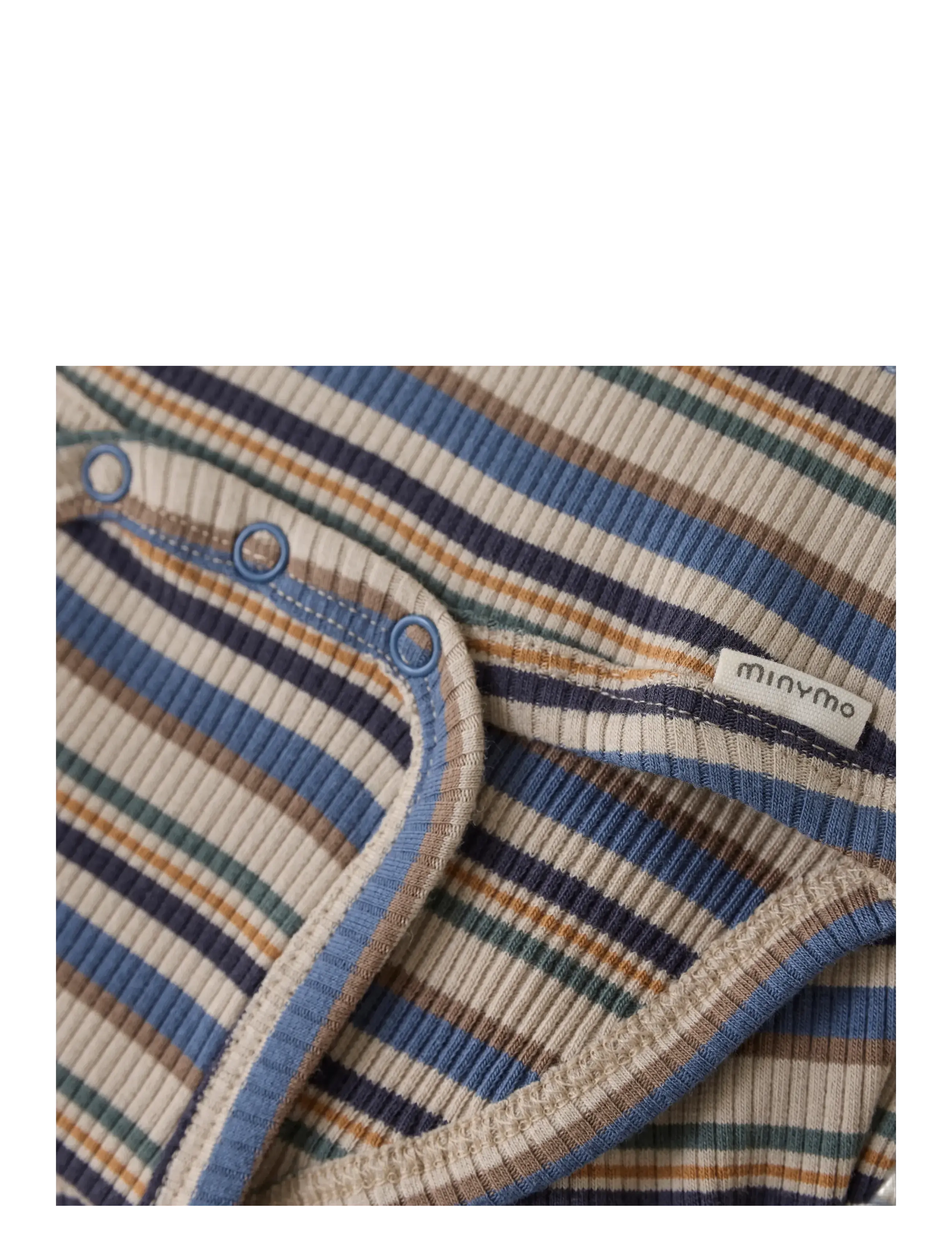 Minymo - Body LS Y/D Rib - madalaimad hinnad - china blue - 2