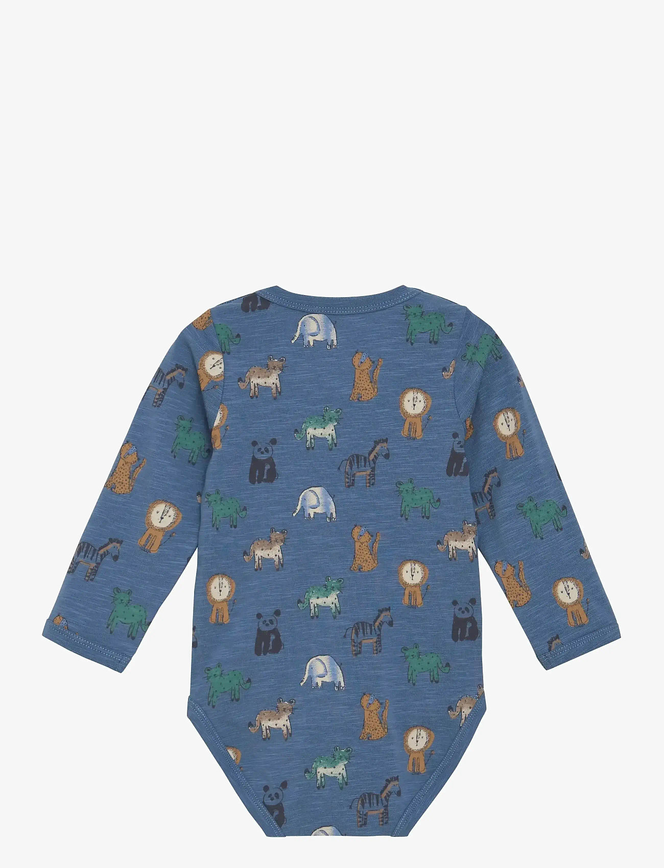 Minymo - Body LS AOP - geschenke unter chf 50 - china blue - 1