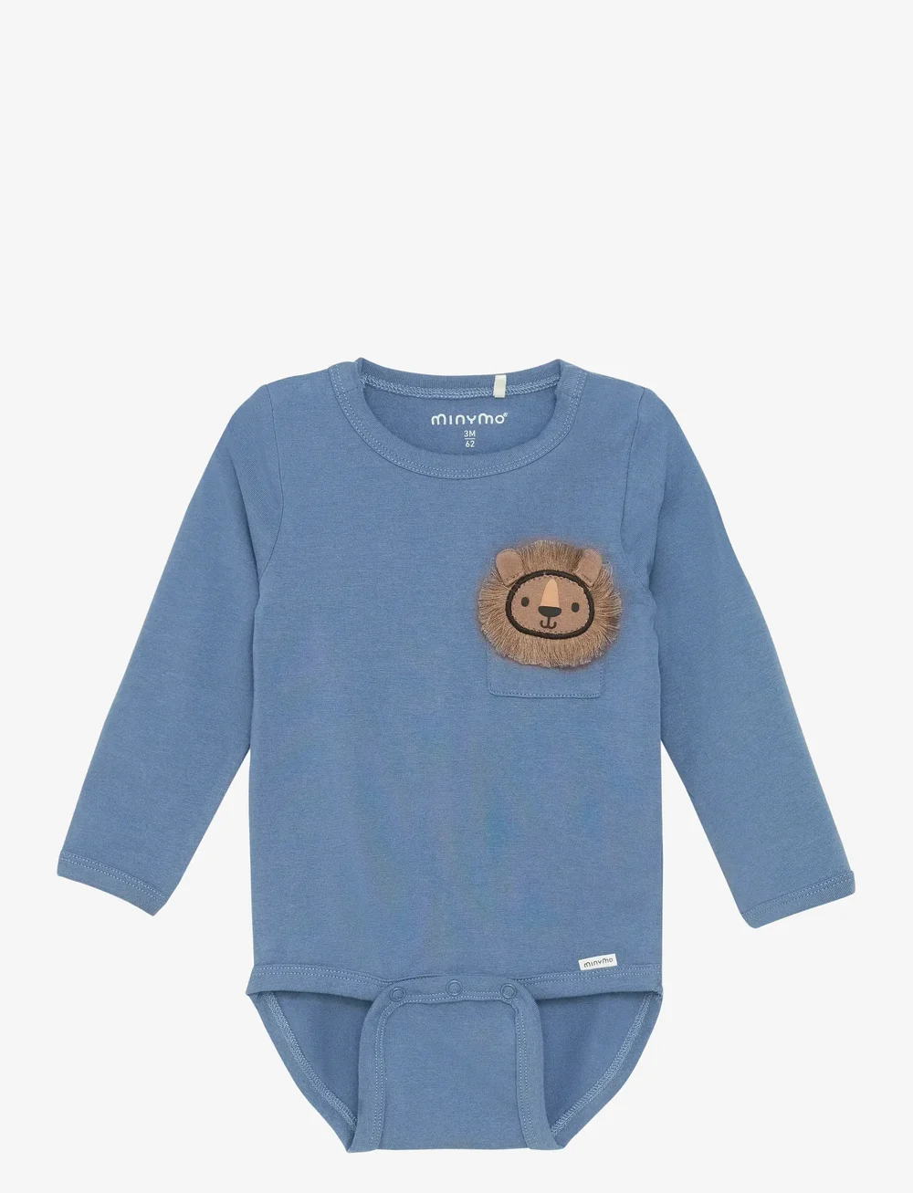 Minymo - Body LS - langærmede heldragter - china blue - 1
