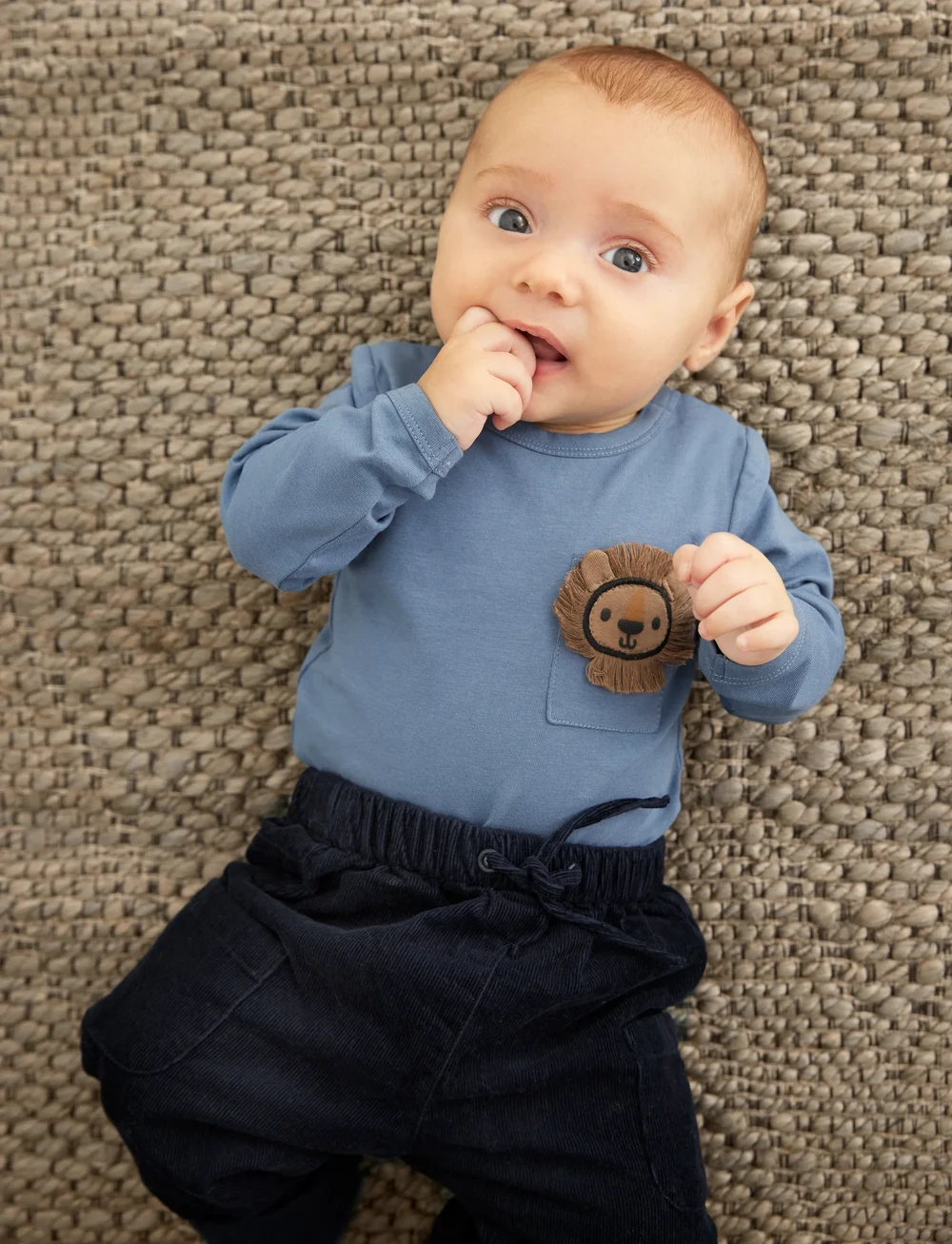 Minymo - Body LS - langærmede heldragter - china blue - 0