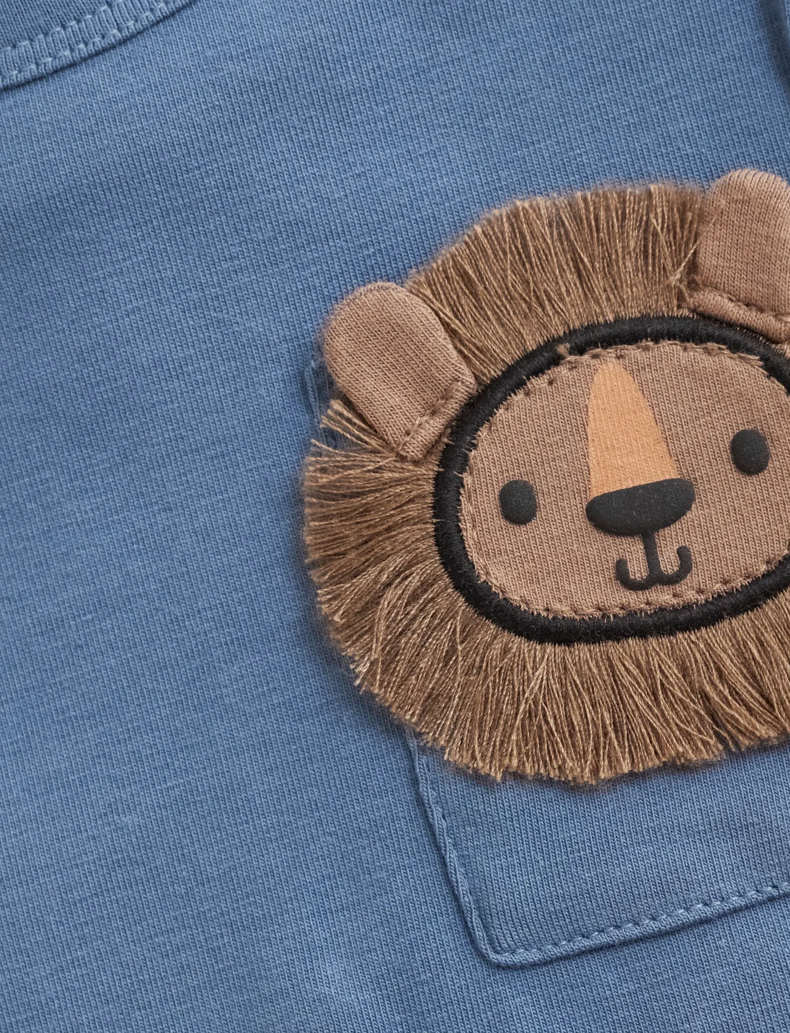 Minymo - Body LS - china blue - 3