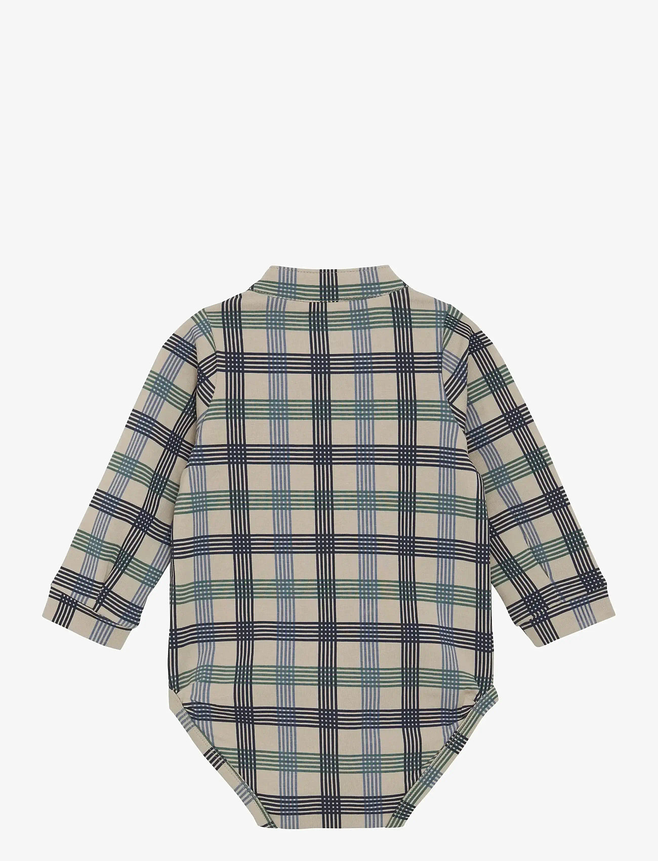 Minymo - Body LS AOP - laveste priser - oxford tan - 1