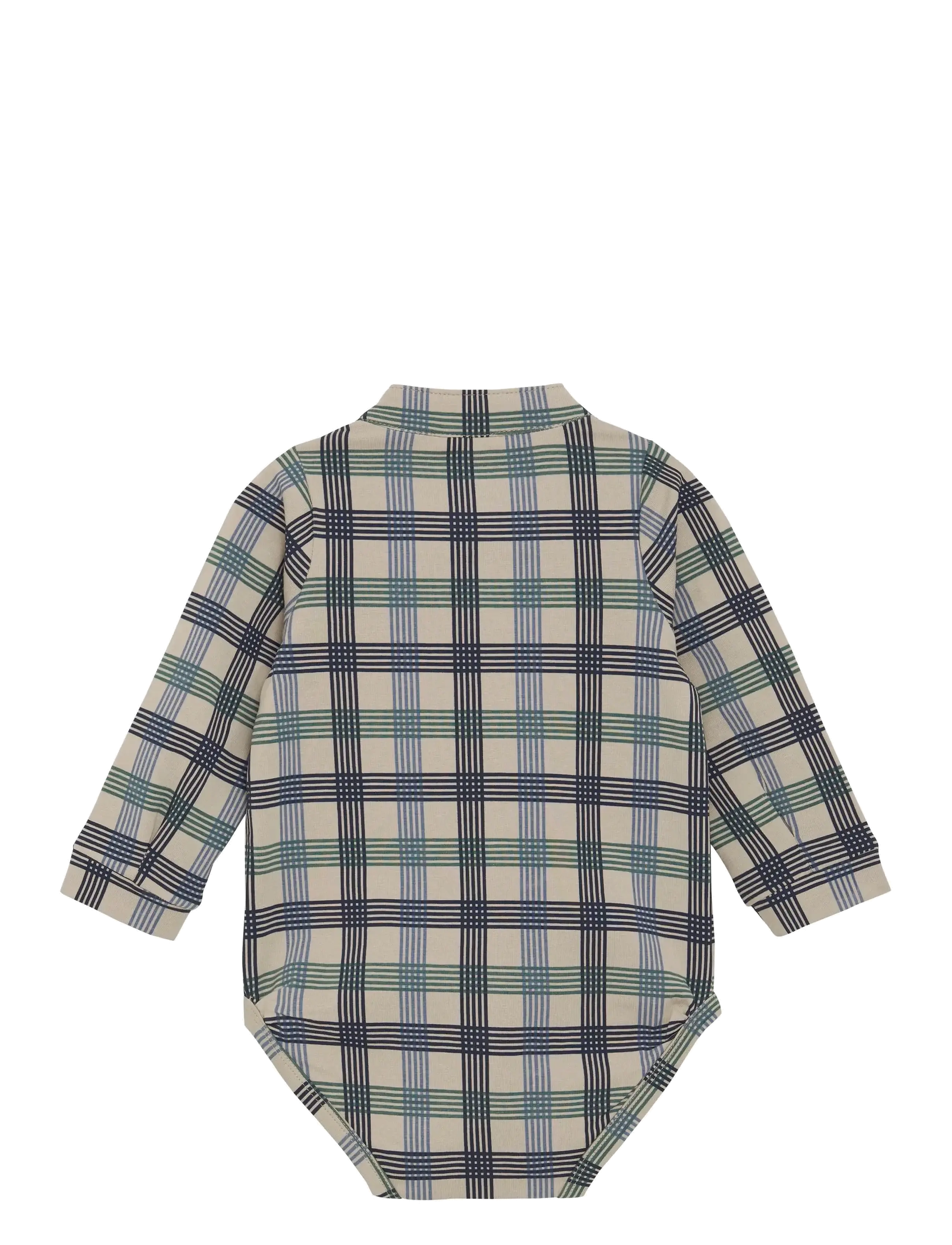 Minymo - Body LS AOP - oxford tan - 1