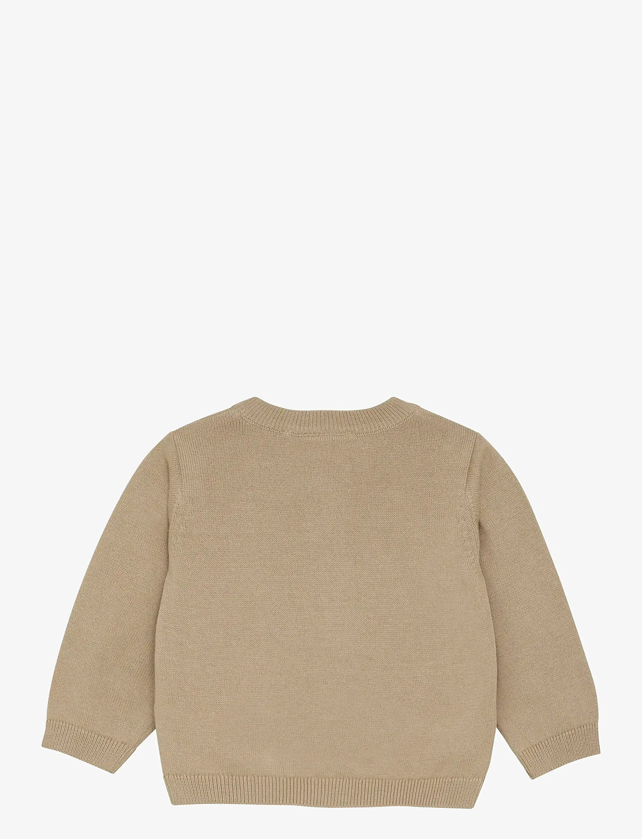 Minymo - Cardigan Knit - kardiganid - oxford tan - 1