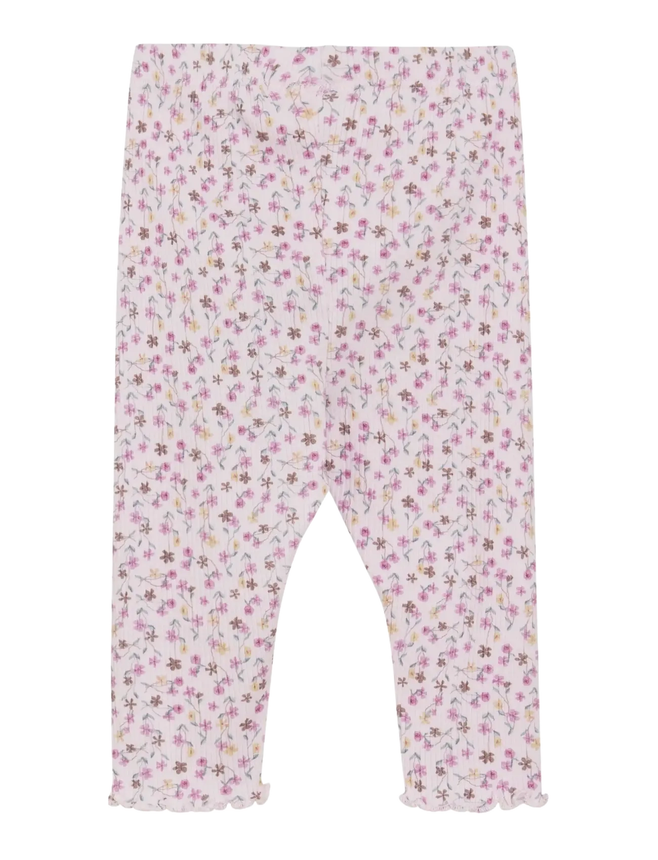 Minymo - Legging AOP Rib - leggings - tender touch - 1