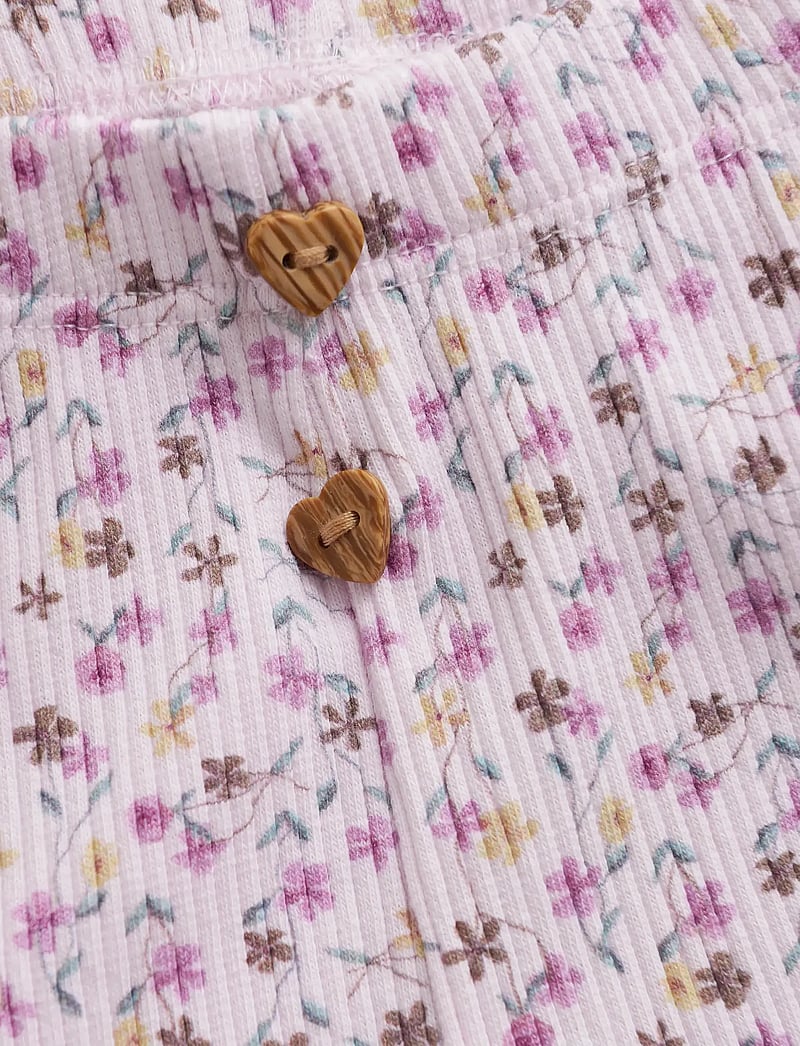 Minymo - Legging AOP Rib - leggings - tender touch - 2