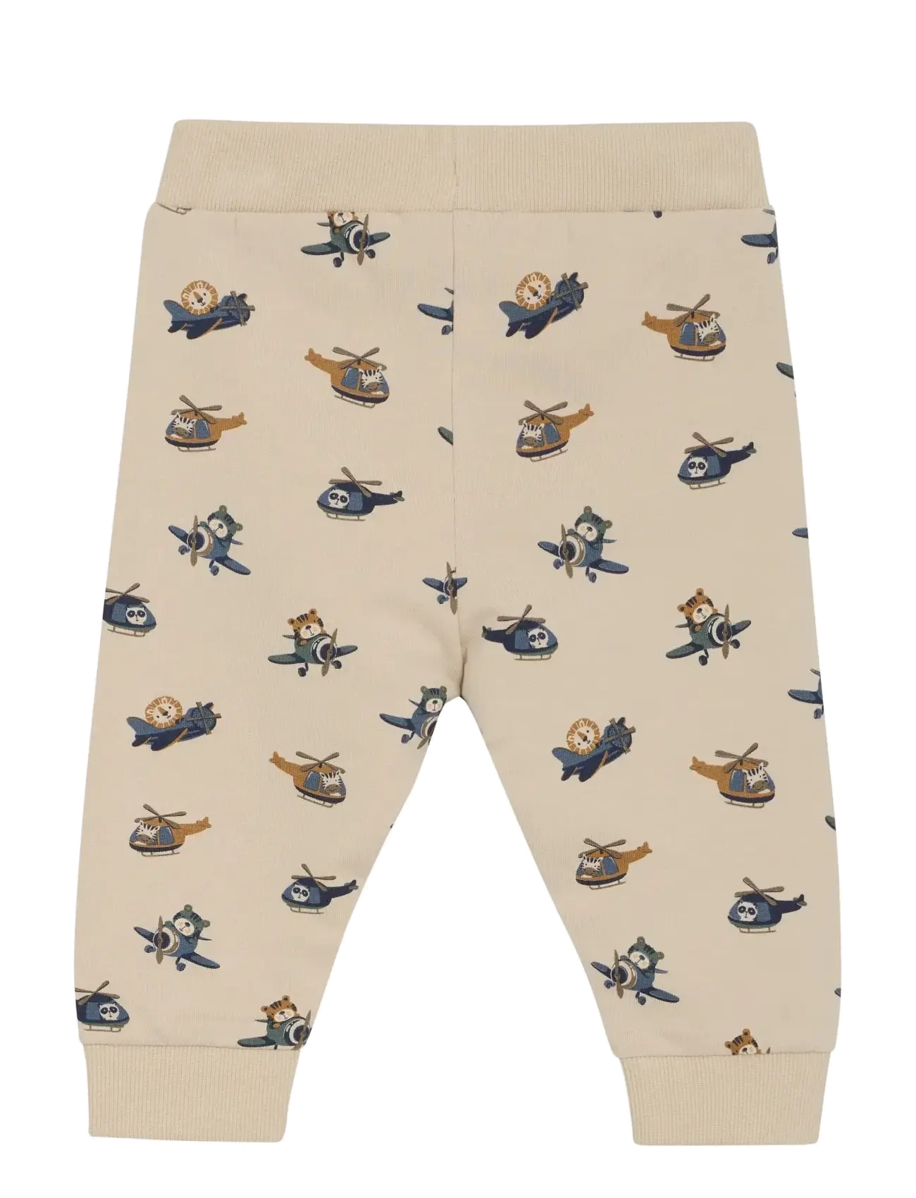 Minymo - Pants AOP Sweat - lägsta priserna - oxford tan - 1
