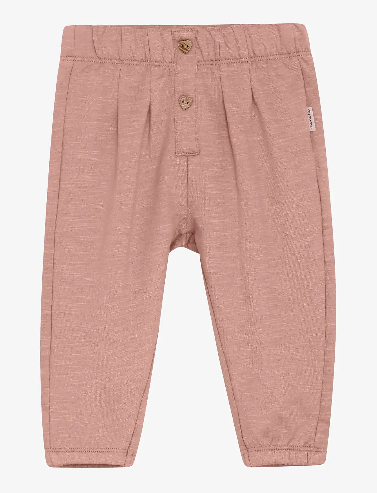 Minymo - Pants Sweat - efterårstøj - misty rose - 0