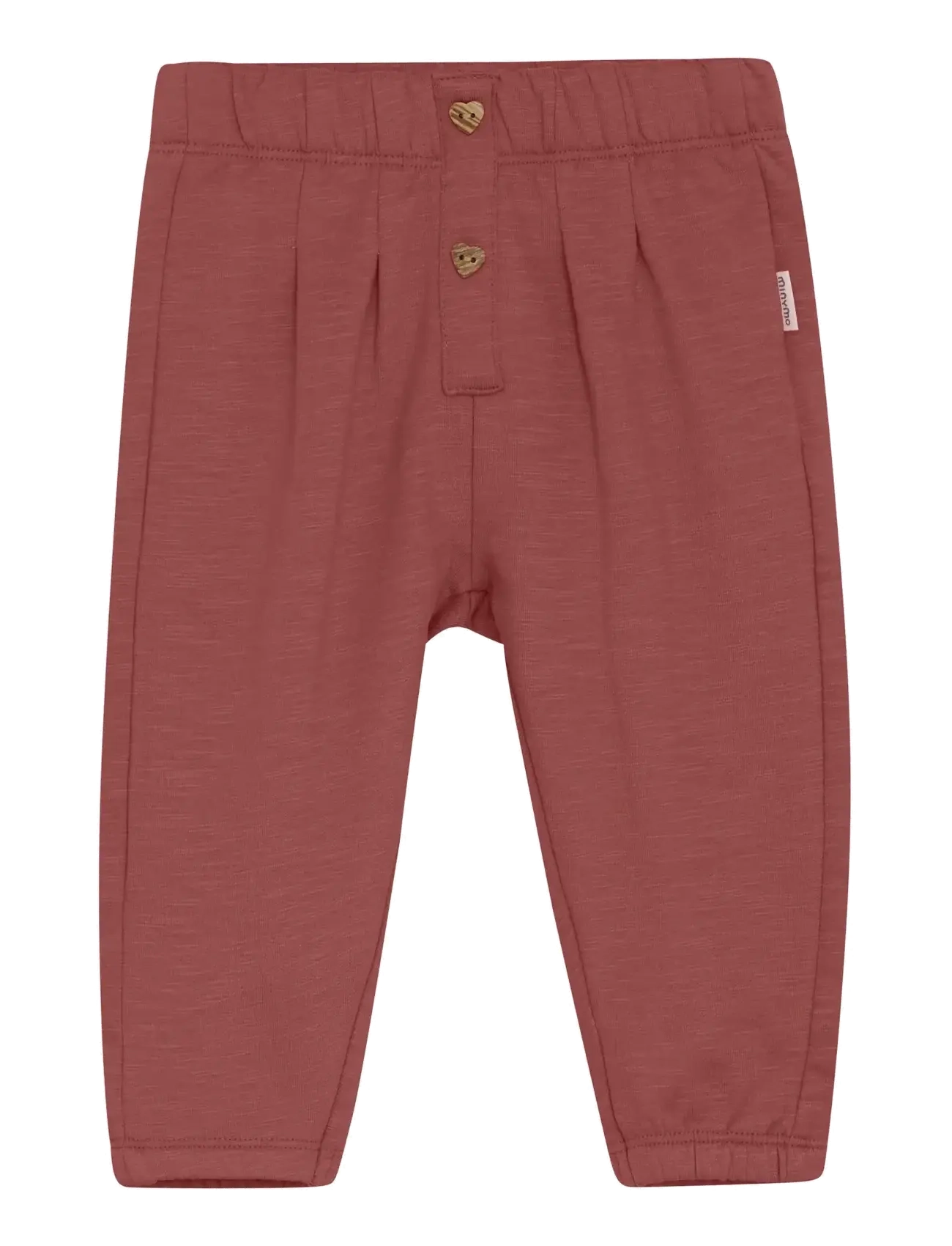 Minymo Pants Sweat - Tøj - WITHERED ROSE / pink/rose