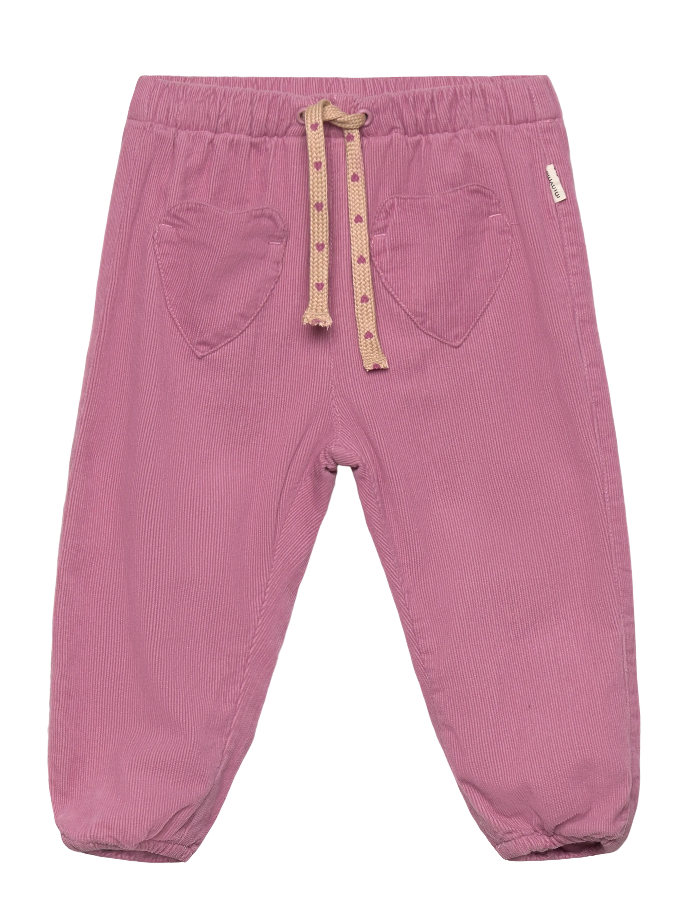 Minymo Pants Corduroy W. Lining, 56, Pink, Underdele > Bukser, Børn