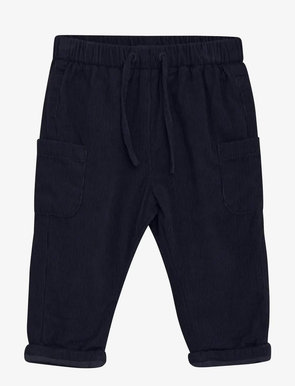 Minymo - Pants Corduroy w. Lining - baby trousers - parisian night - 1