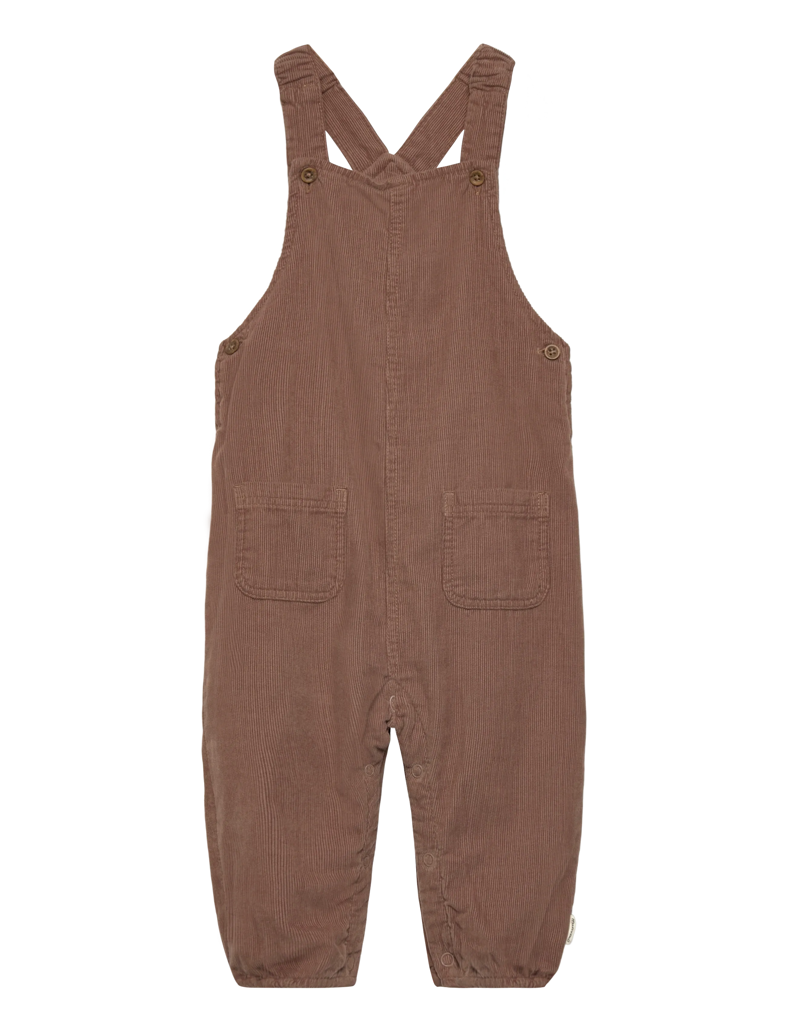 Minymo Overall Corduroy W. Lining, 62, Braun - Strampelanzüge, Kinder